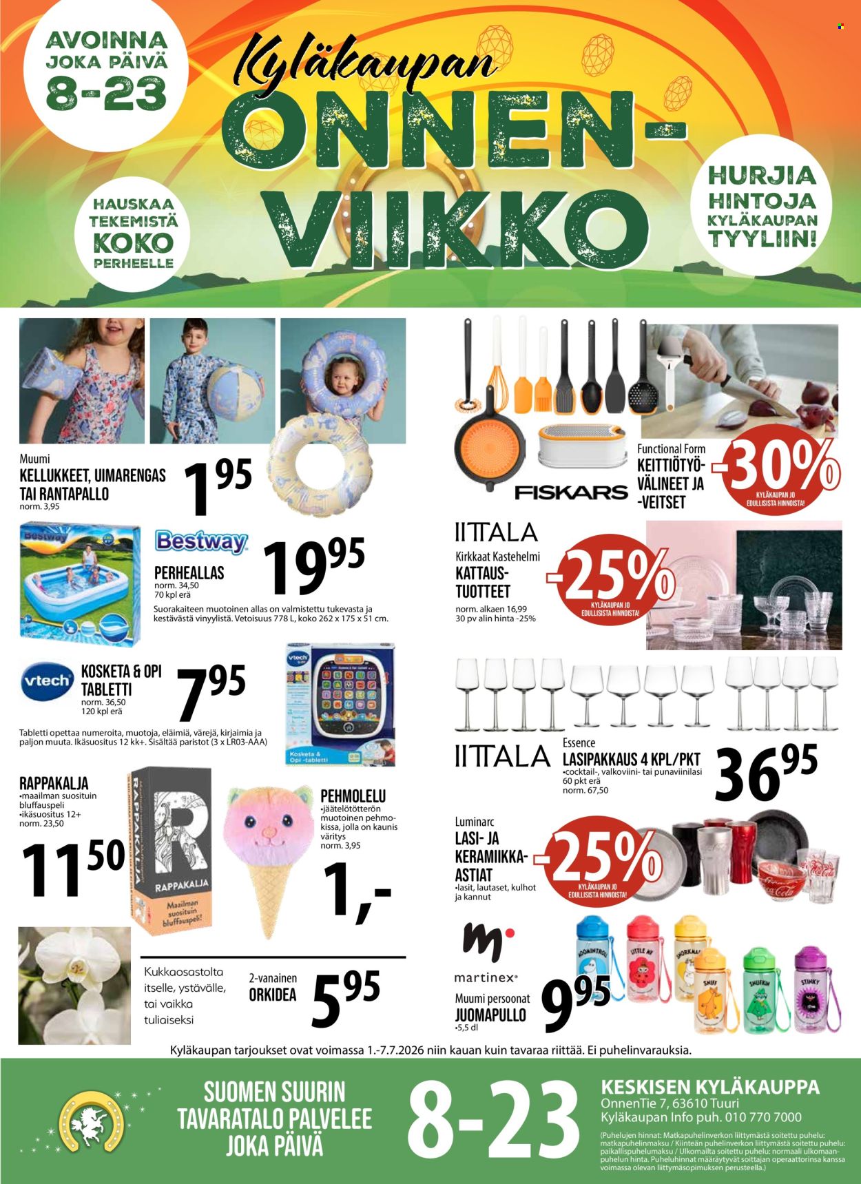 Tuuri tarjoukset - 01.07.2026 - 07.07.2026. Sivu 1