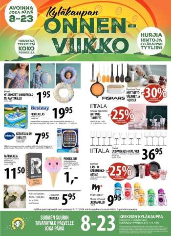 Tuuri tarjoukset  - 01.07.2026 - 07.07.2026.