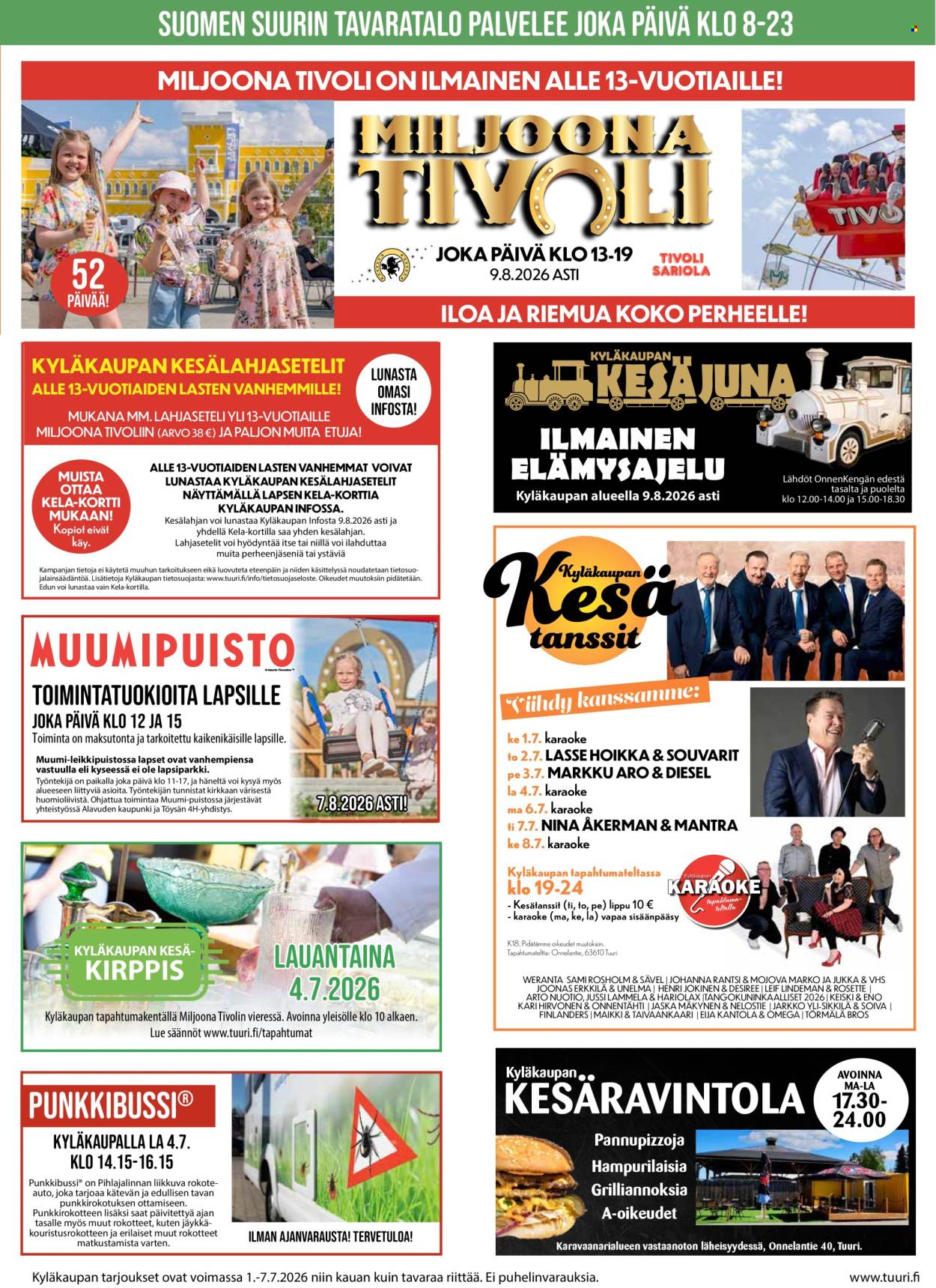 Tuuri tarjoukset - 01.07.2026 - 07.07.2026. Sivu 2