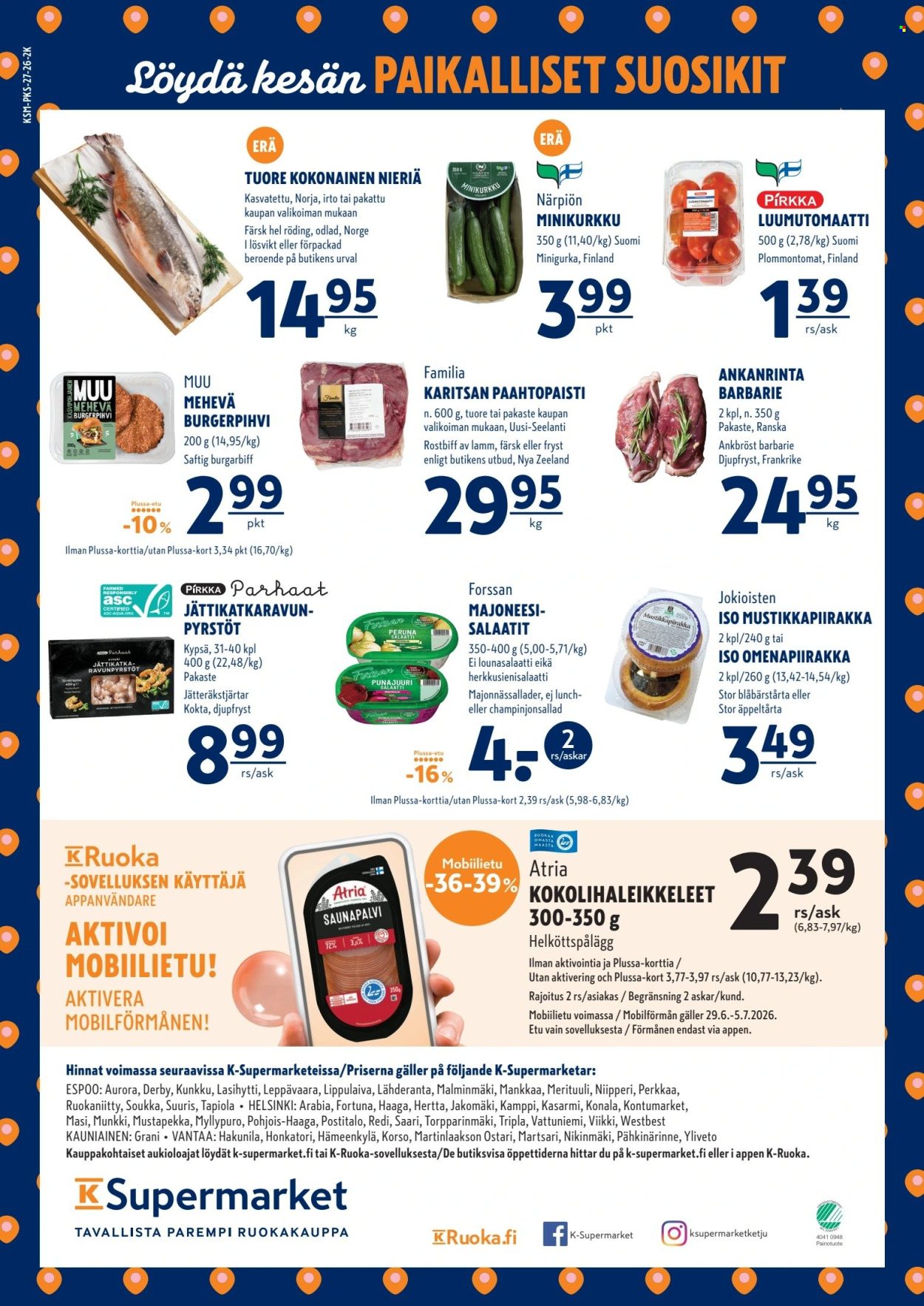 K-Supermarket tarjoukset - 02.07.2026 - 05.07.2026. Sivu 4