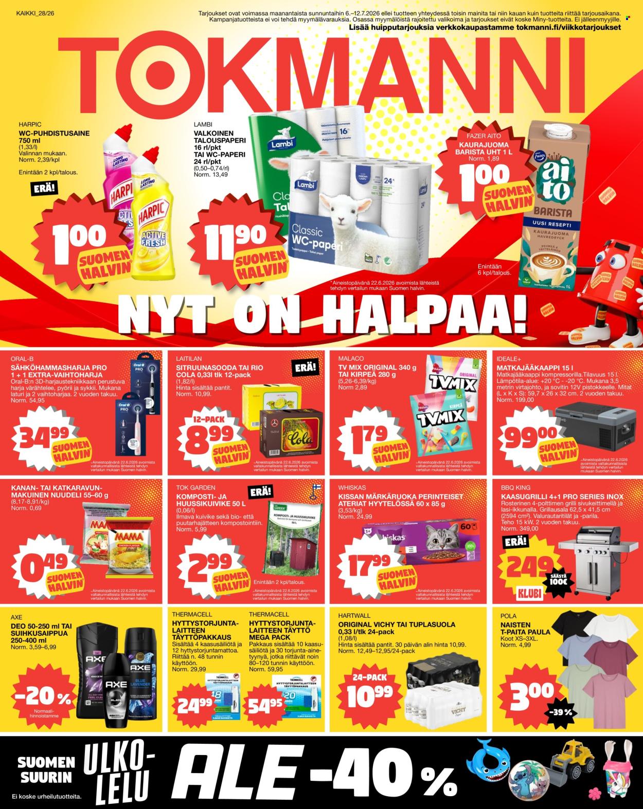 Tokmanni tarjoukset - 06.07.2026 - 12.07.2026. Sivu 1