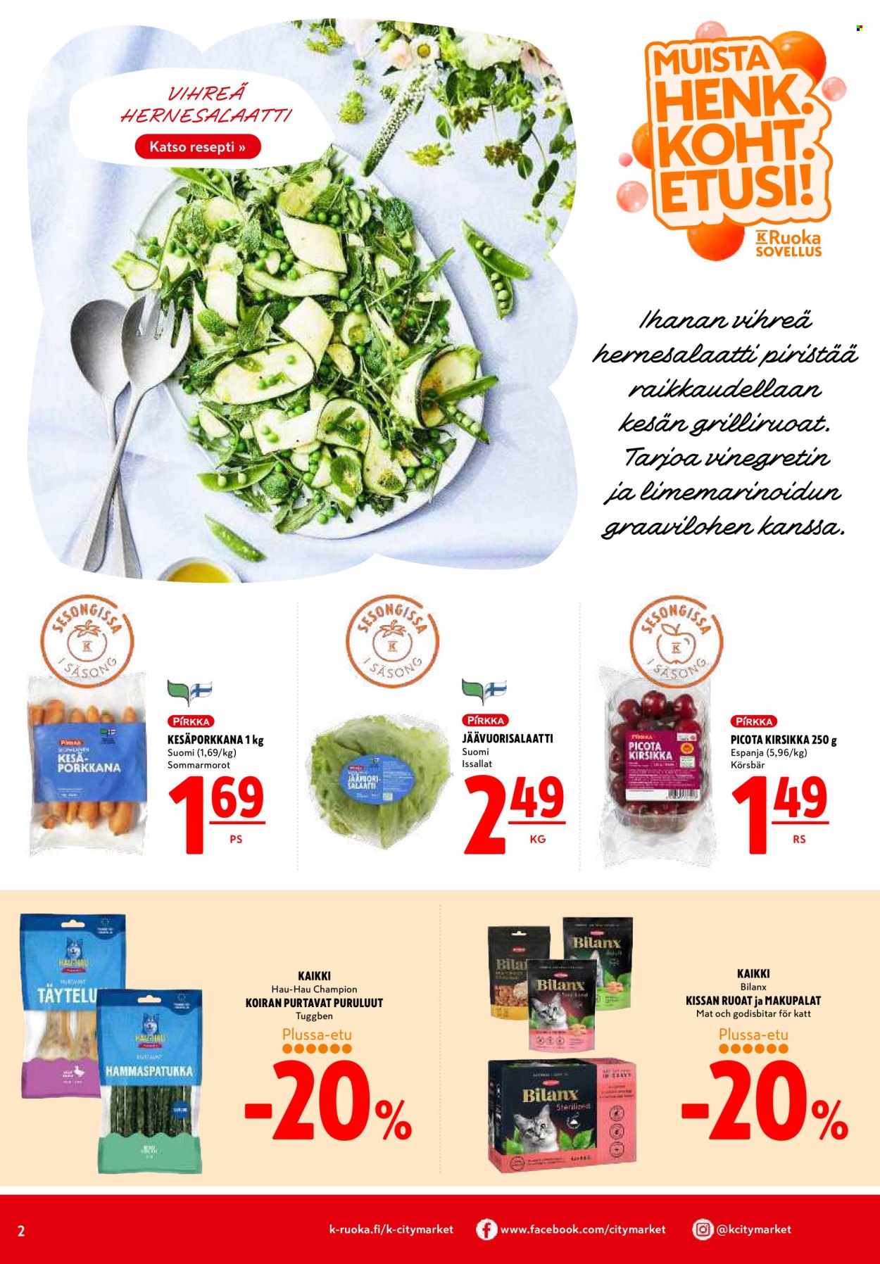 K-citymarket tarjoukset - 06.07.2026 - 12.07.2026. Sivu 2
