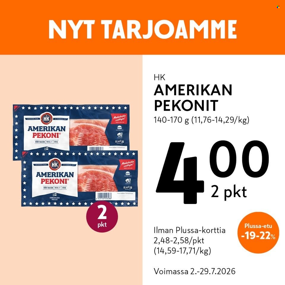 K-market tarjoukset - 02.07.2026 - 29.07.2026. Sivu 17