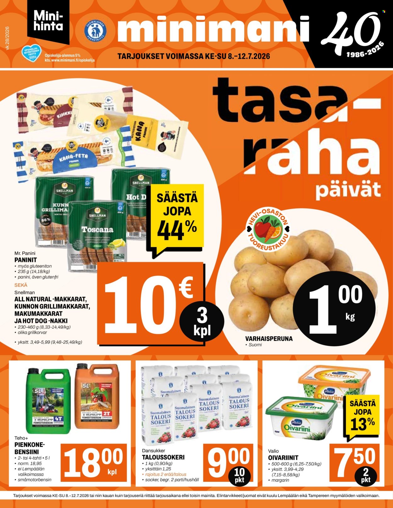 Minimani tarjoukset - 08.07.2026 - 12.07.2026. Sivu 1
