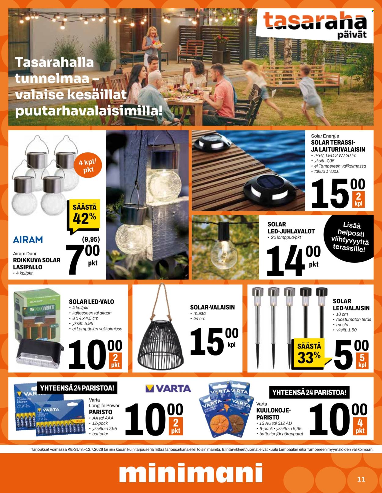 Minimani tarjoukset - 08.07.2026 - 12.07.2026. Sivu 11