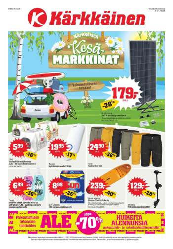 Kärkkäinen tarjoukset  - 08.07.2026 - 21.07.2026.