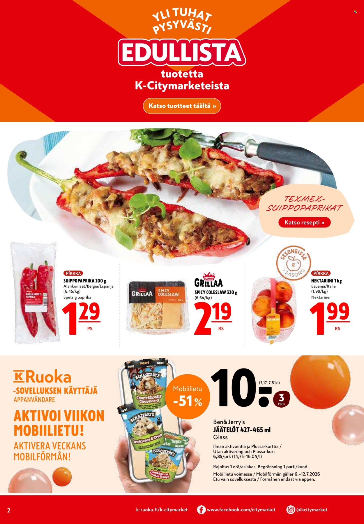 K-citymarket tarjoukset - 09.07.2026 - 12.07.2026. Sivu 2