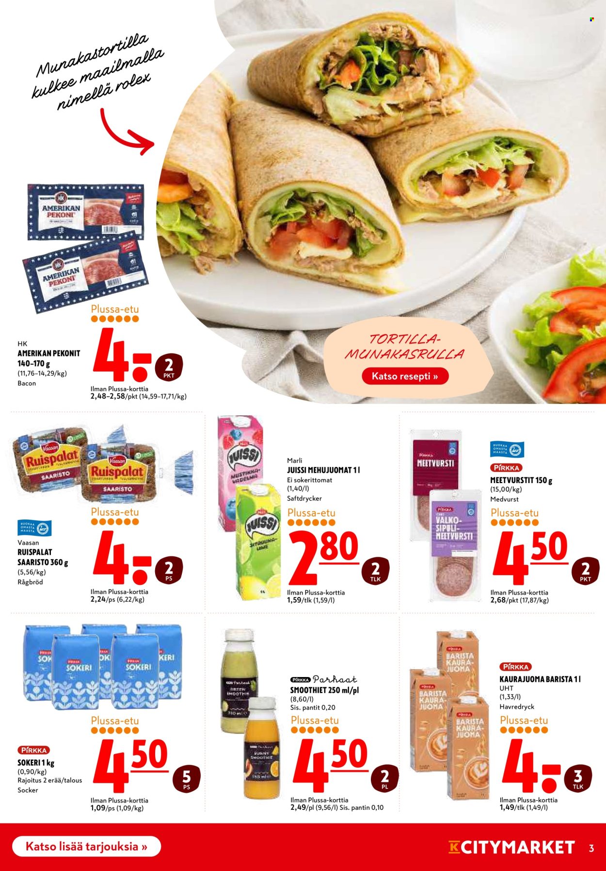 K-citymarket tarjoukset - 09.07.2026 - 12.07.2026. Sivu 3