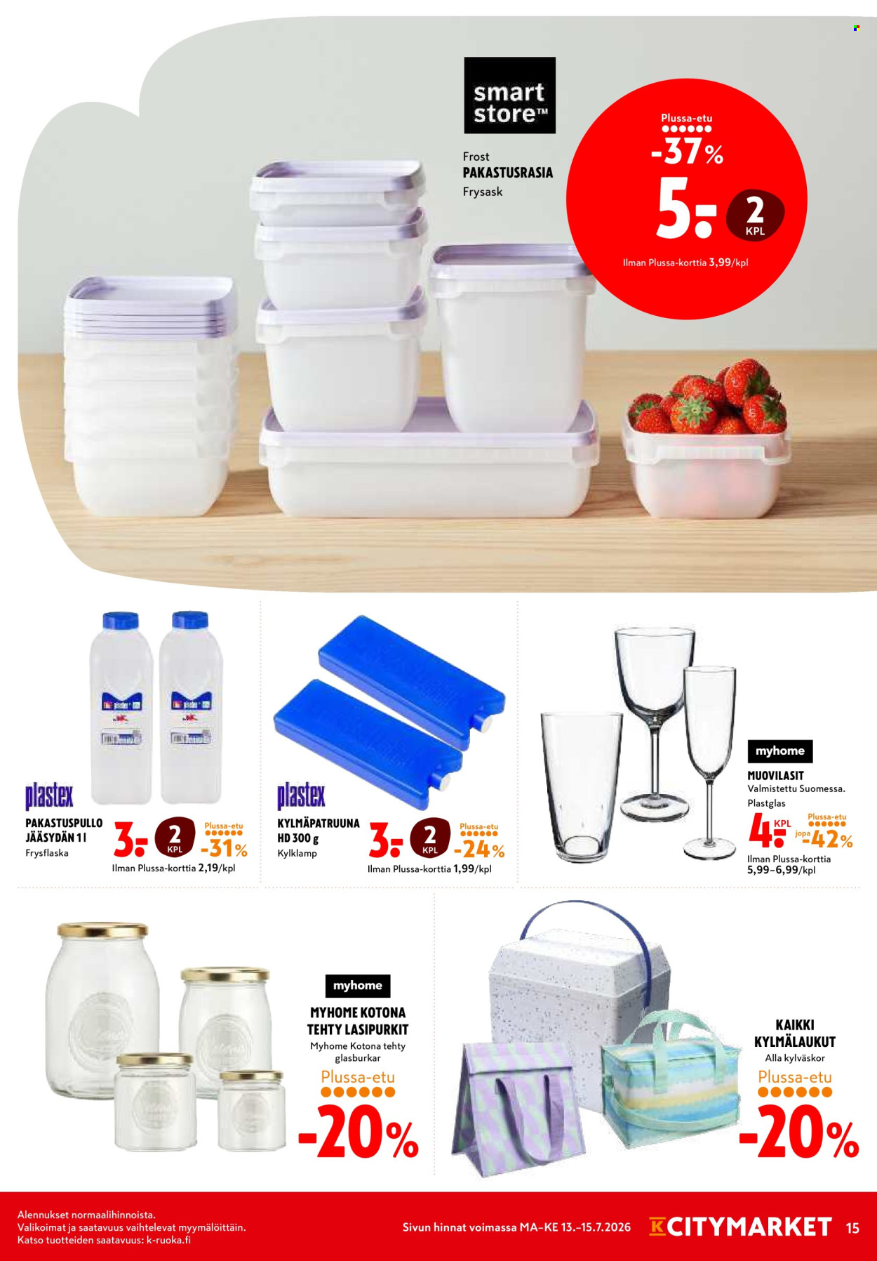 K-citymarket tarjoukset - 13.07.2026 - 15.07.2026. Sivu 15