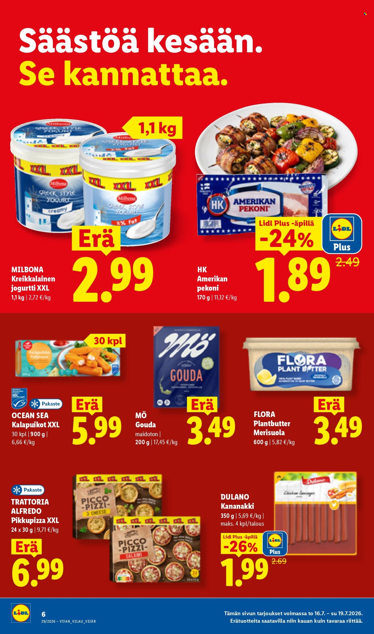 Lidl tarjoukset - 16.07.2026 - 22.07.2026. Sivu 6