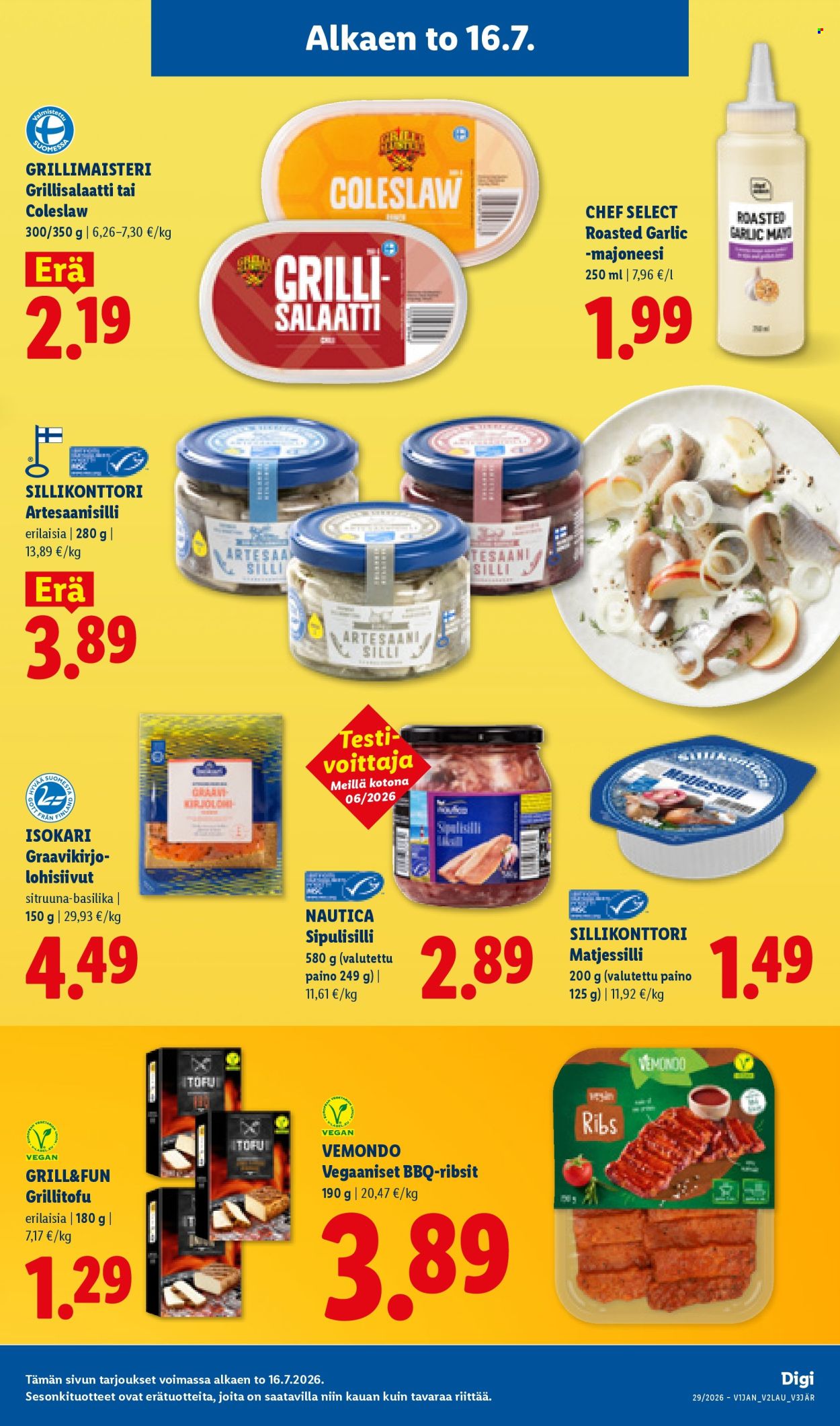 Lidl tarjoukset - 16.07.2026 - 22.07.2026. Sivu 9