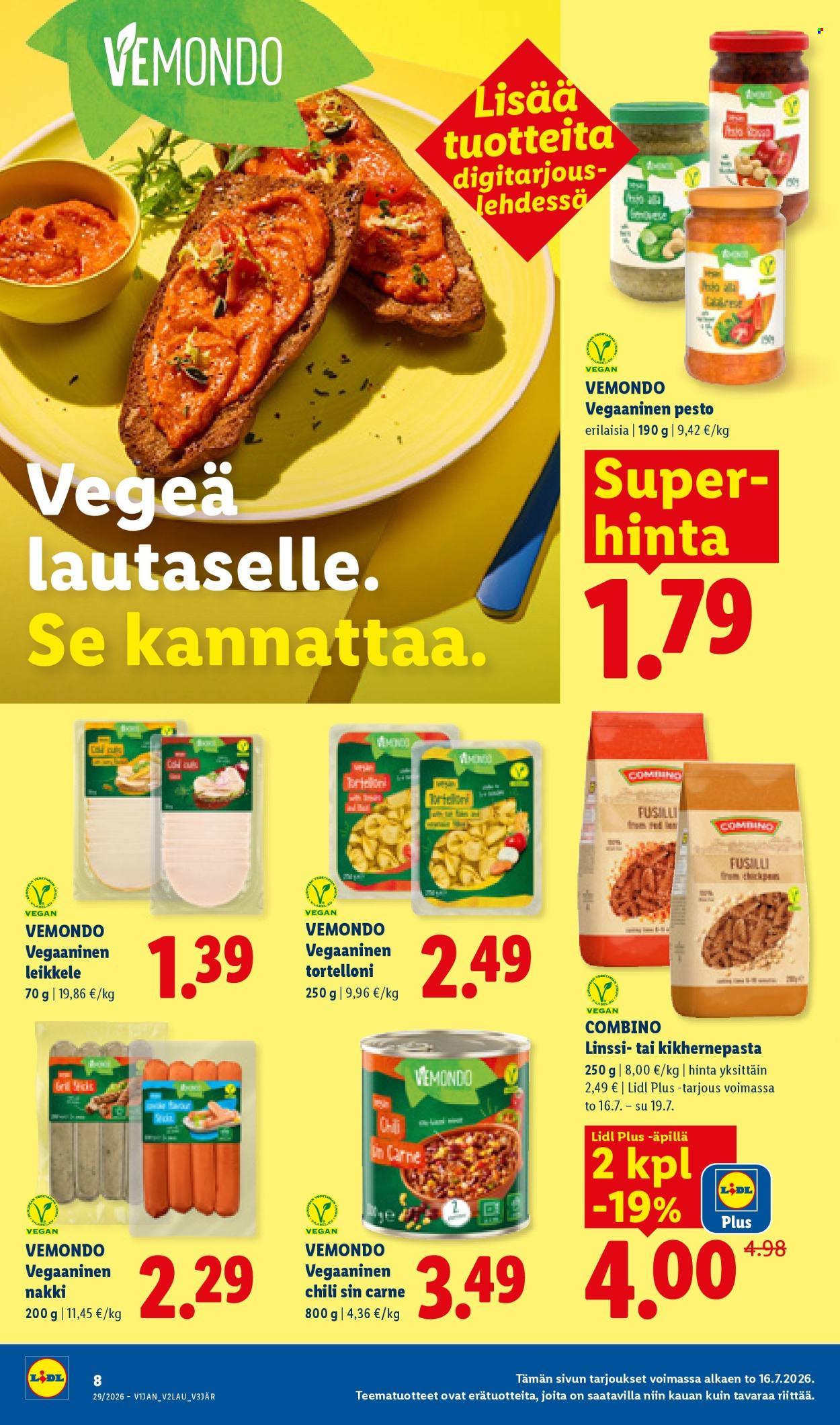 Lidl tarjoukset - 16.07.2026 - 22.07.2026. Sivu 12