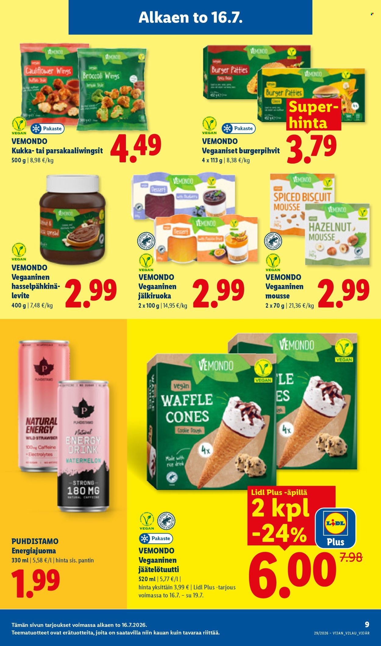 Lidl tarjoukset - 16.07.2026 - 22.07.2026. Sivu 13