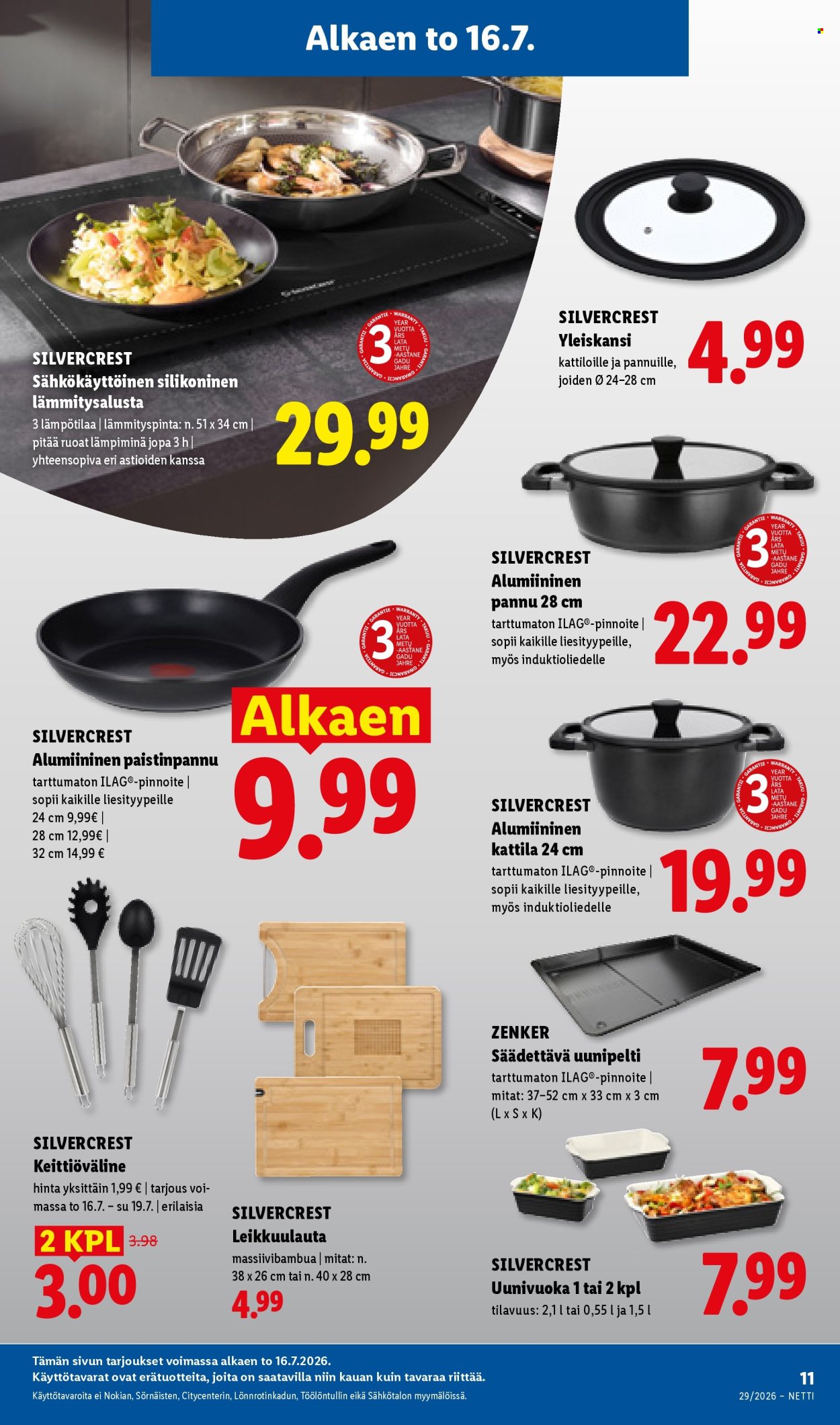 Lidl tarjoukset - 16.07.2026 - 22.07.2026. Sivu 17
