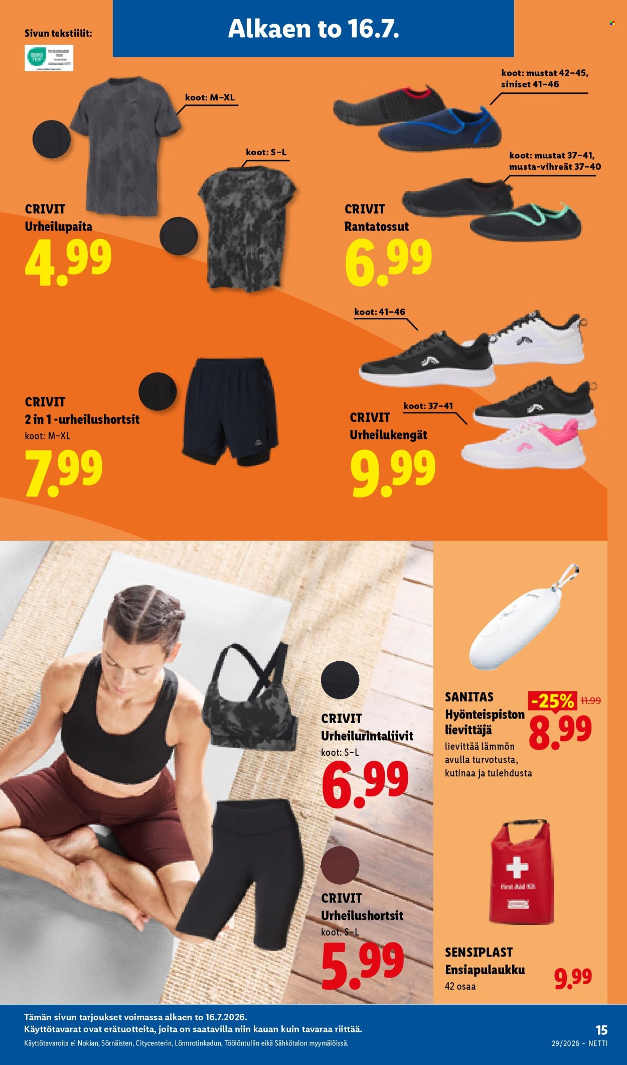 Lidl tarjoukset - 16.07.2026 - 22.07.2026. Sivu 21