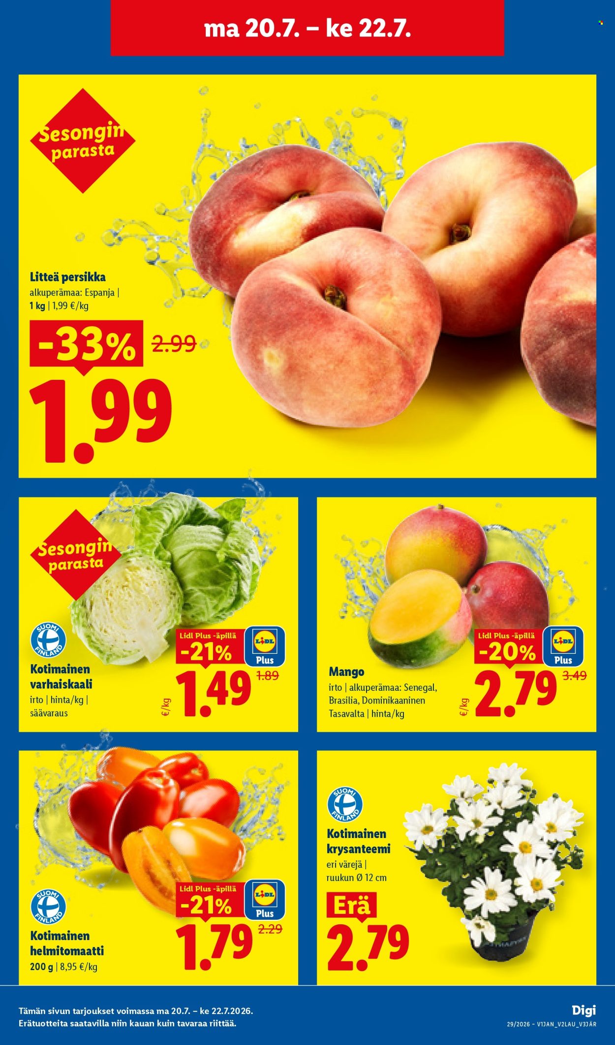 Lidl tarjoukset - 16.07.2026 - 22.07.2026. Sivu 23