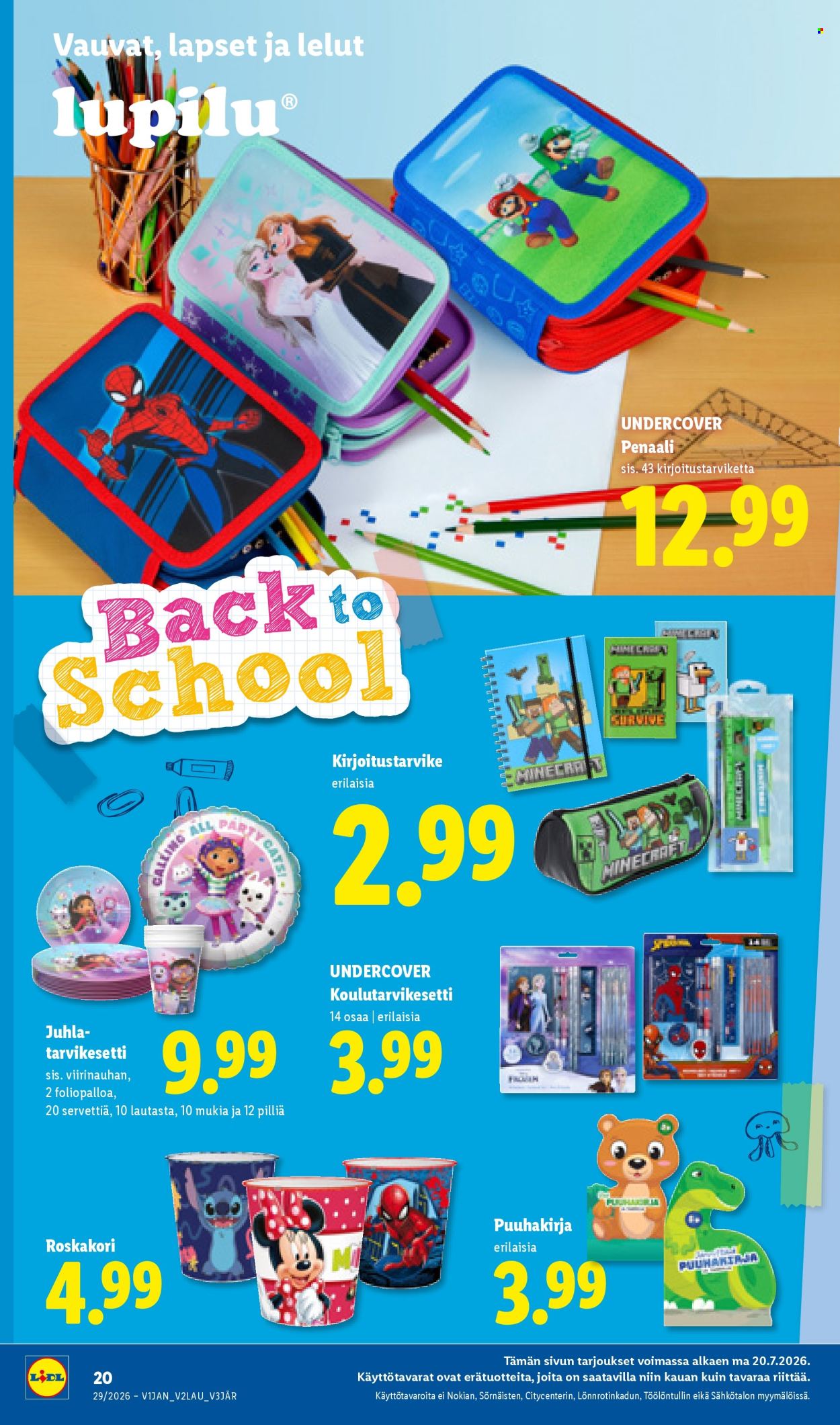 Lidl tarjoukset - 16.07.2026 - 22.07.2026. Sivu 28