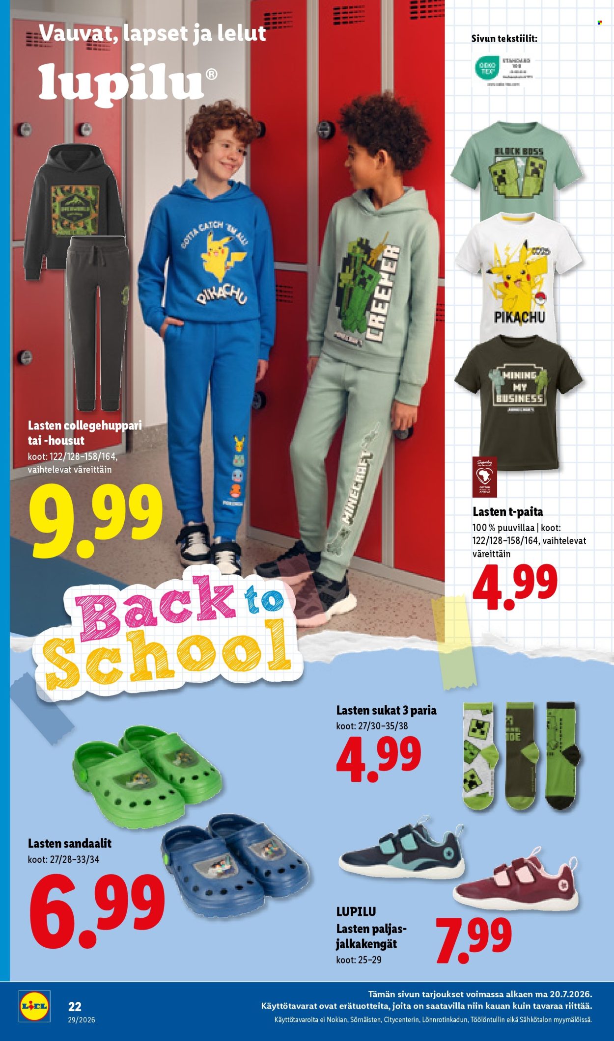 Lidl tarjoukset - 16.07.2026 - 22.07.2026. Sivu 30