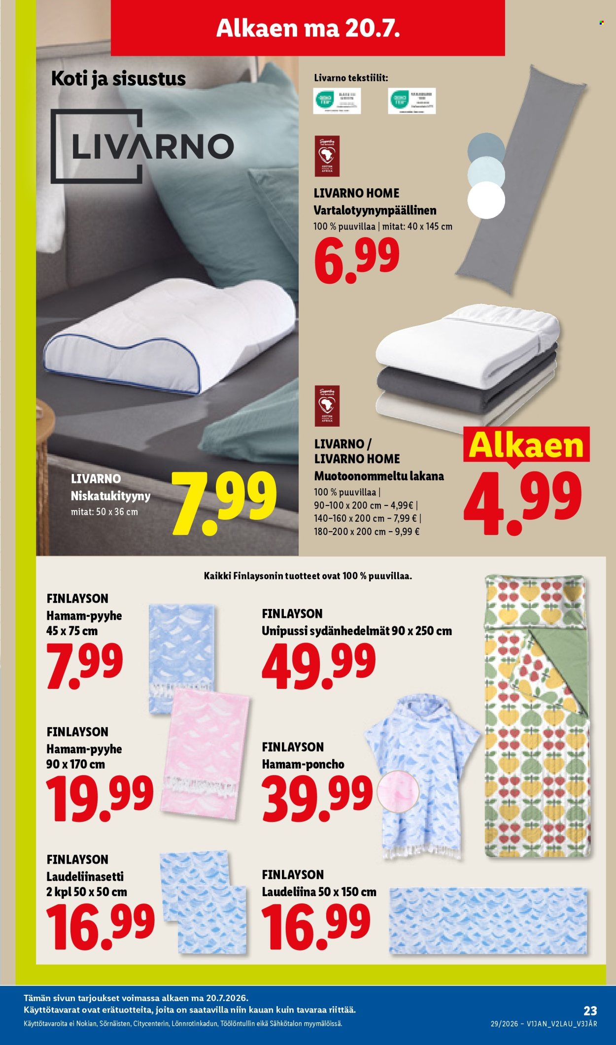 Lidl tarjoukset - 16.07.2026 - 22.07.2026. Sivu 31