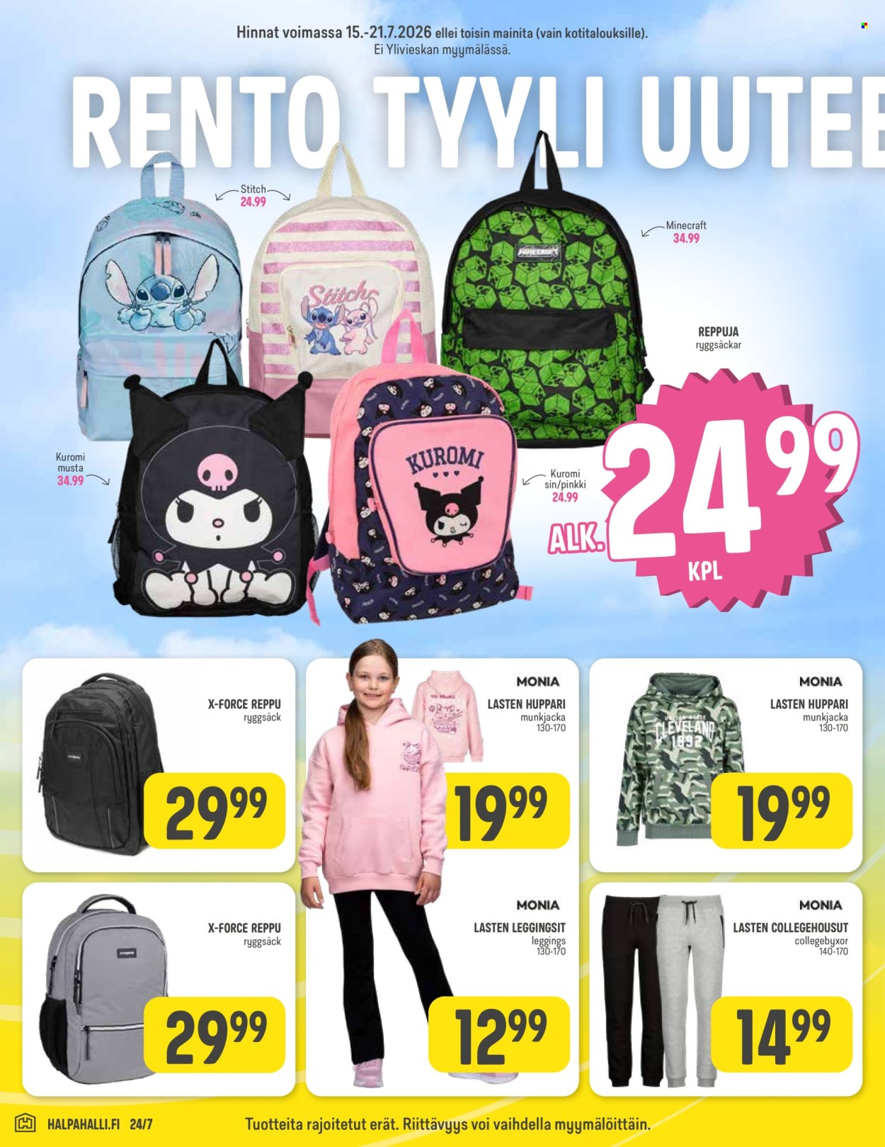 HalpaHalli tarjoukset - 15.07.2026 - 21.07.2026. Sivu 10
