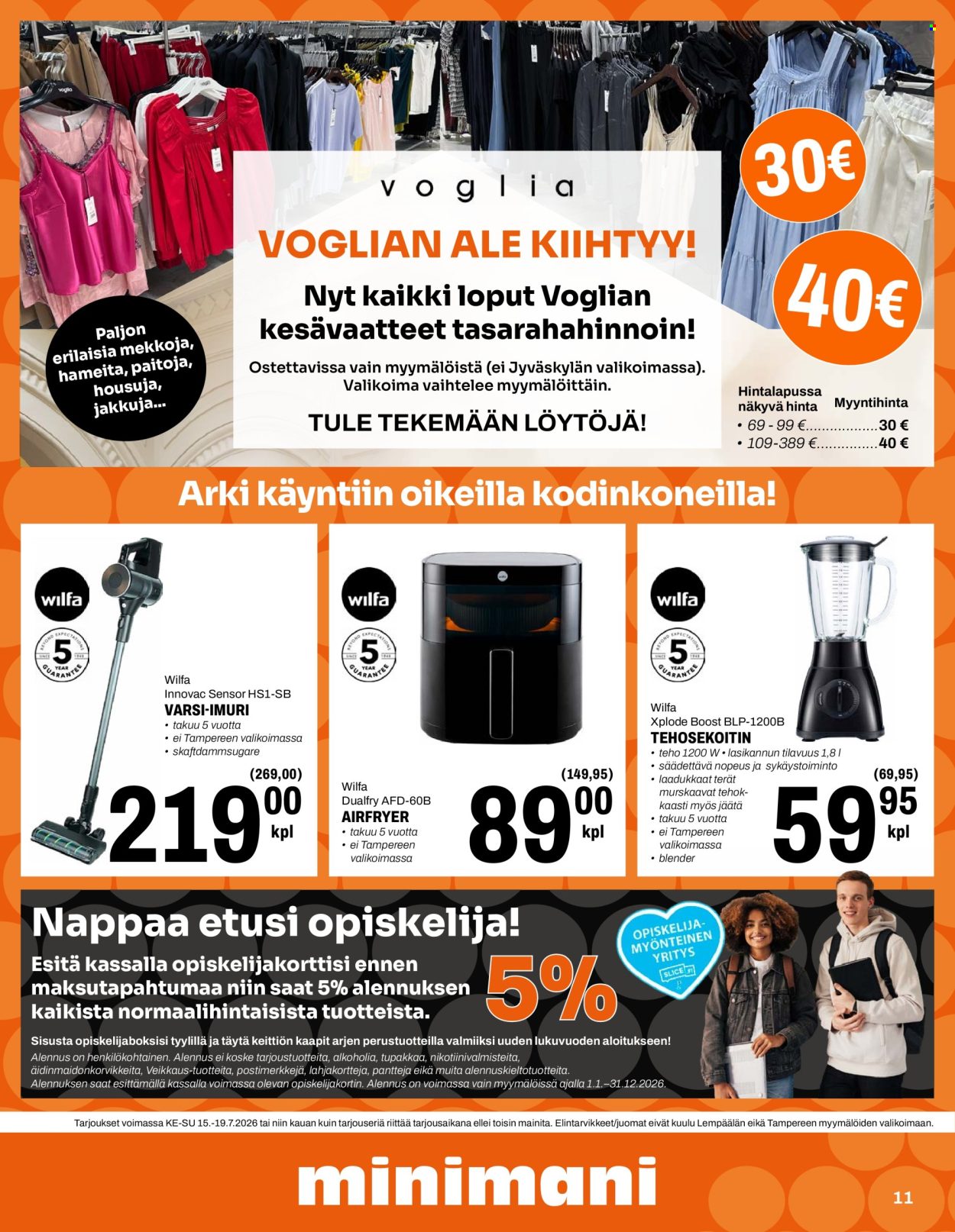 Minimani tarjoukset - 15.07.2026 - 19.07.2026. Sivu 11
