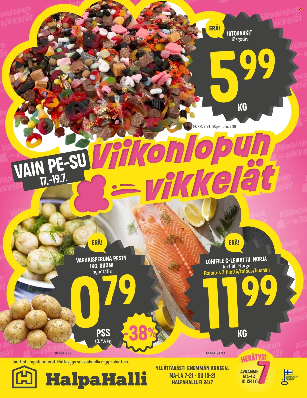 HalpaHalli tarjoukset - 15.07.2026 - 21.07.2026. Sivu 12