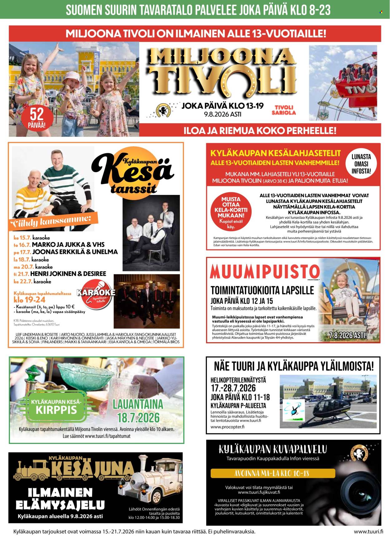 Tuuri tarjoukset - 15.07.2026 - 21.07.2026. Sivu 2
