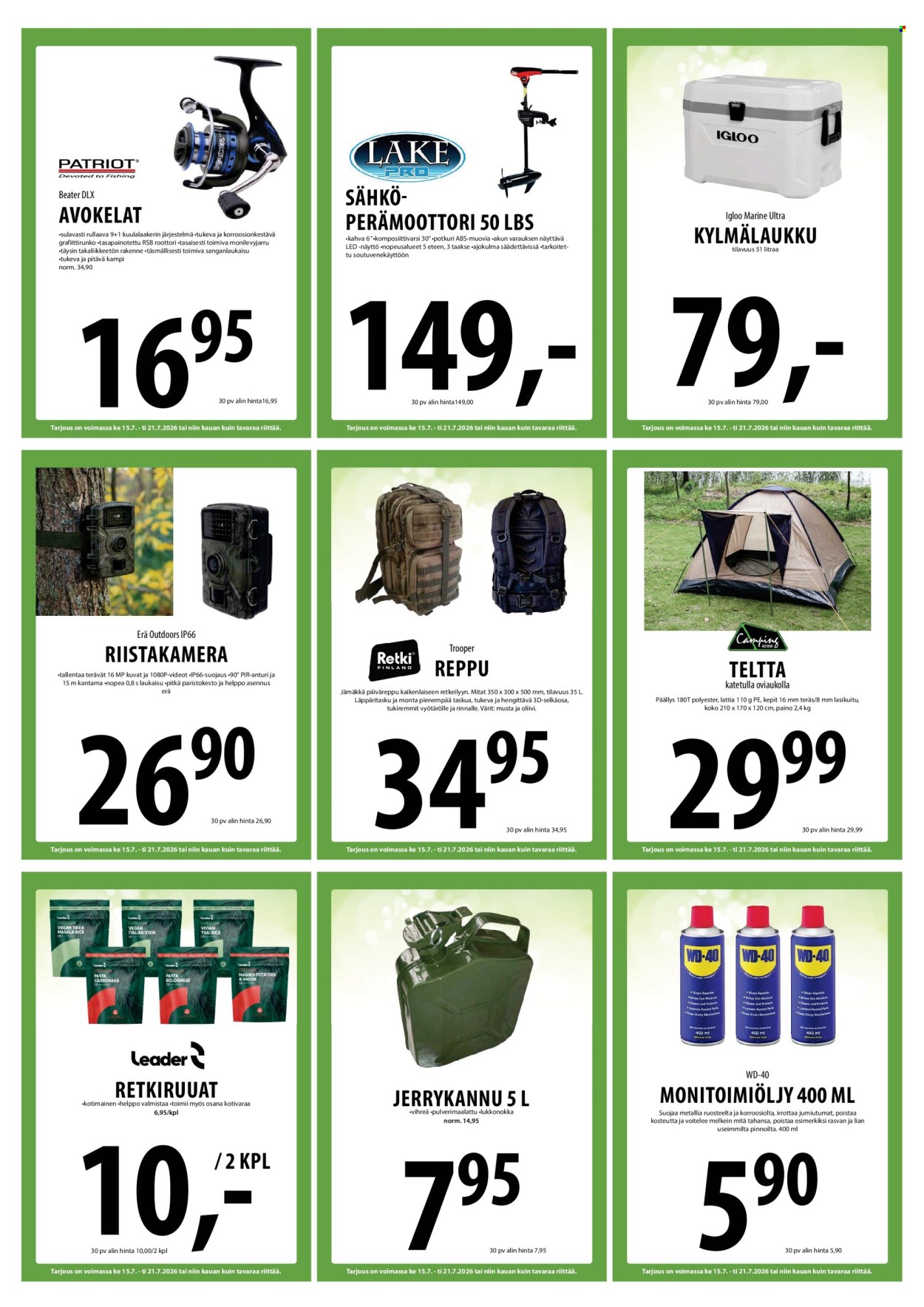 Tuuri tarjoukset - 15.07.2026 - 21.07.2026. Sivu 31