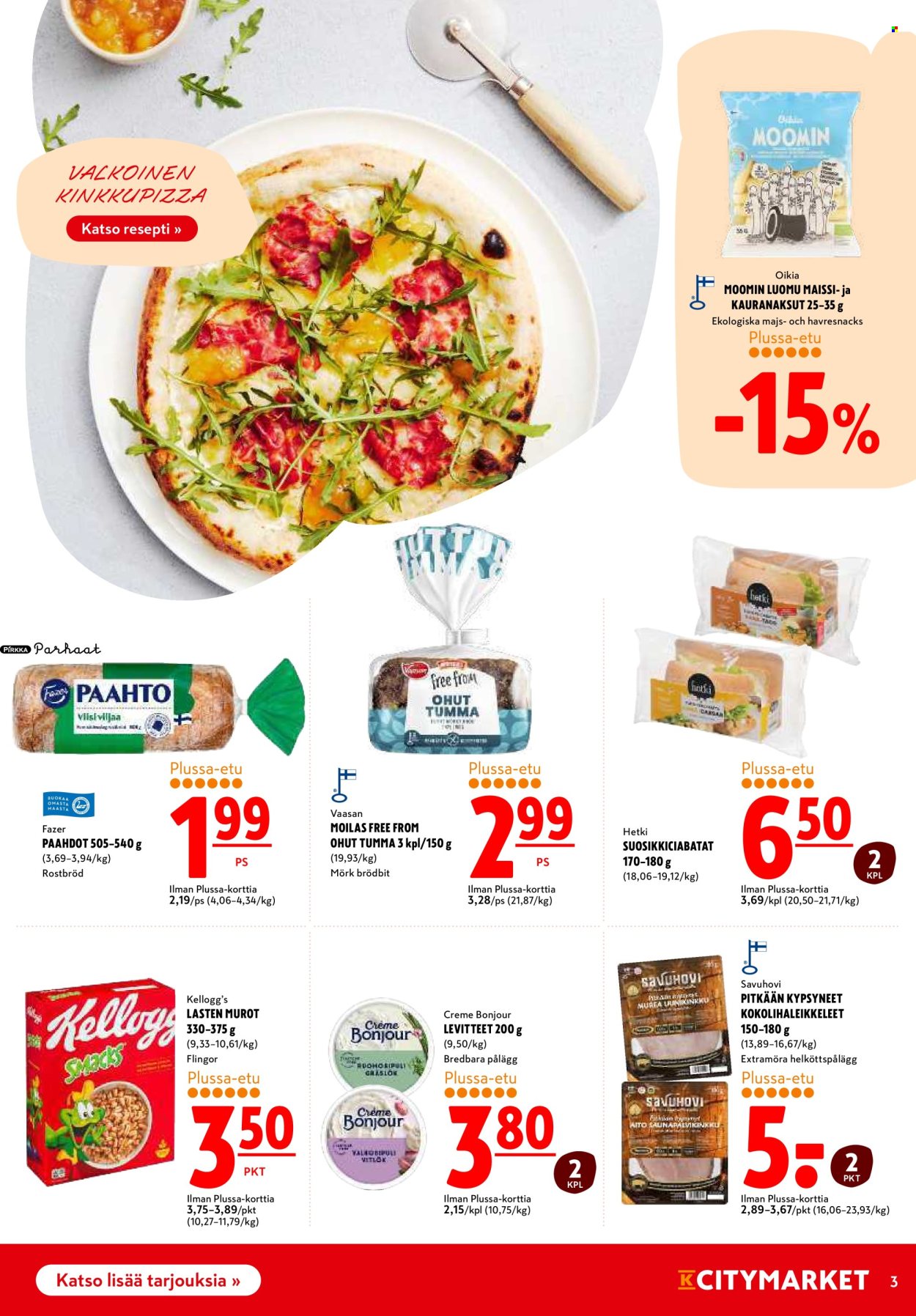 K-citymarket tarjoukset - 16.07.2026 - 19.07.2026. Sivu 3