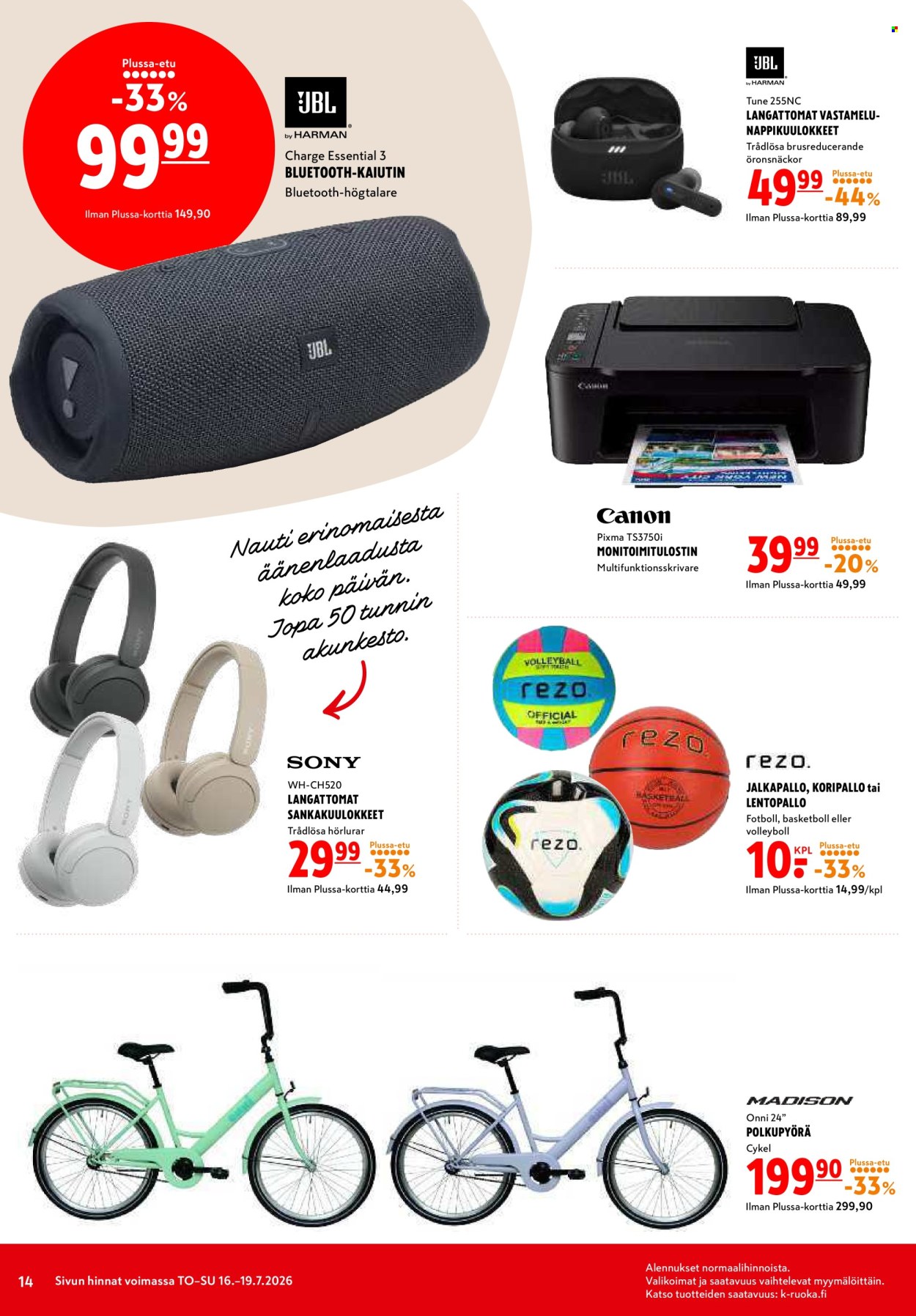 K-citymarket tarjoukset - 16.07.2026 - 19.07.2026. Sivu 14