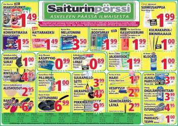 Saiturinpörssi tarjoukset  - 16.07.2026 - 22.07.2026.