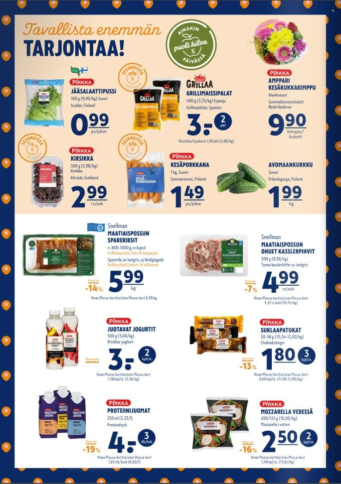 K-Supermarket tarjoukset - 16.07.2026 - 19.07.2026. Sivu 2