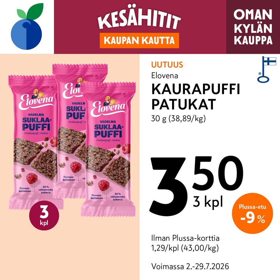 K-market tarjoukset - 02.07.2026 - 29.07.2026. Sivu 4