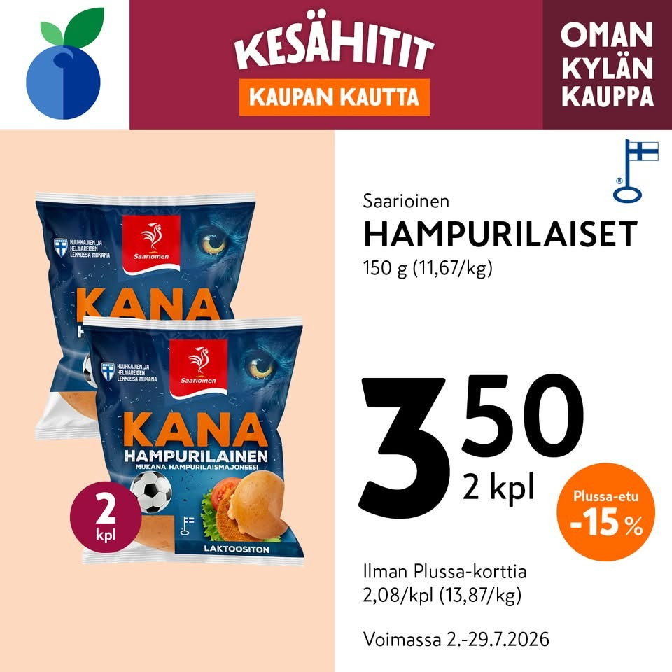 K-market tarjoukset - 02.07.2026 - 29.07.2026. Sivu 6