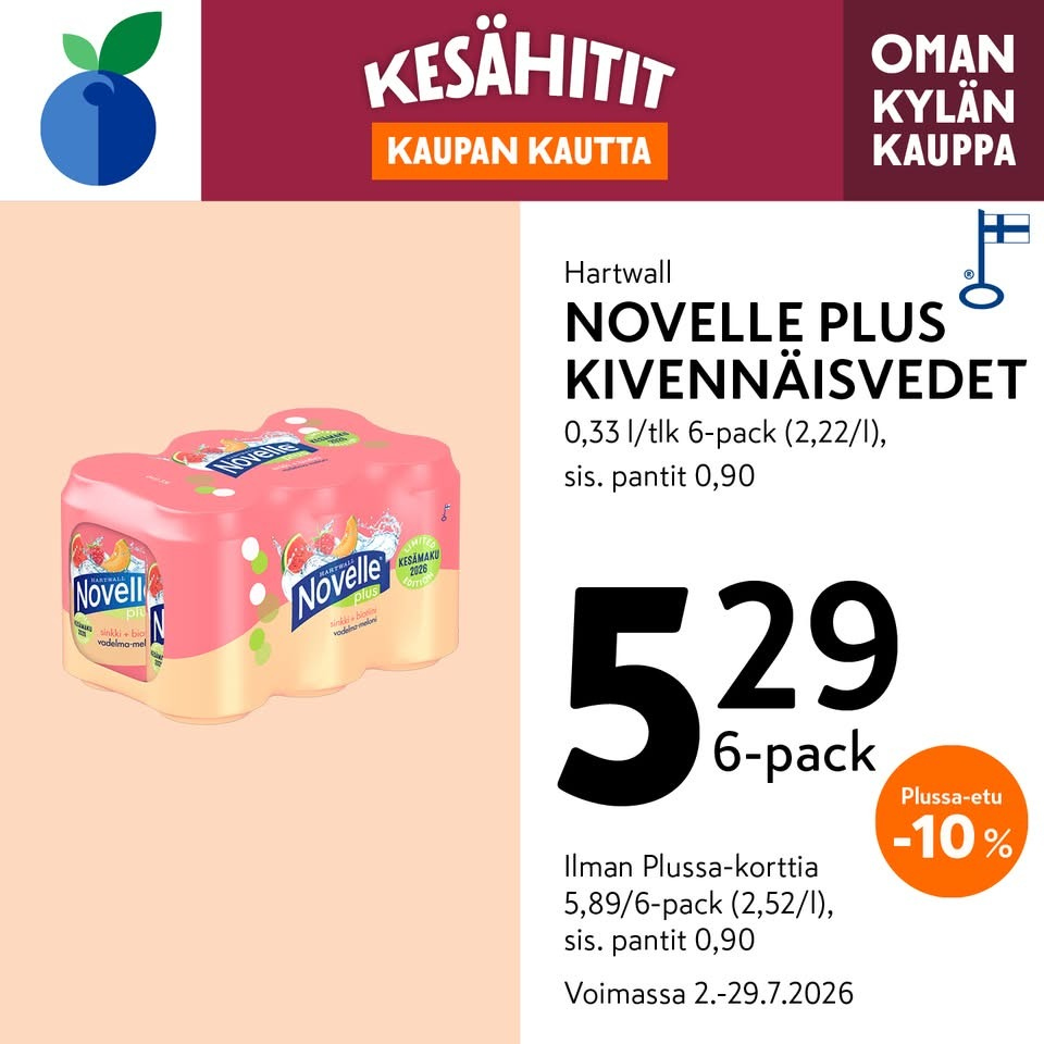 K-market tarjoukset - 02.07.2026 - 29.07.2026. Sivu 8