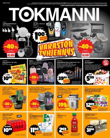 Tokmanni tarjoukset  - 20.07.2026 - 26.07.2026.