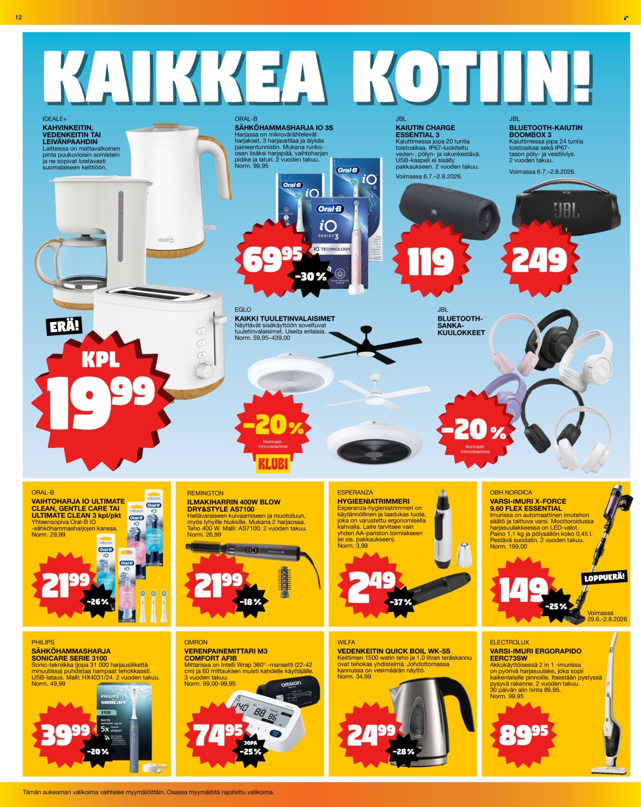 Tokmanni tarjoukset - 20.07.2026 - 26.07.2026. Sivu 12