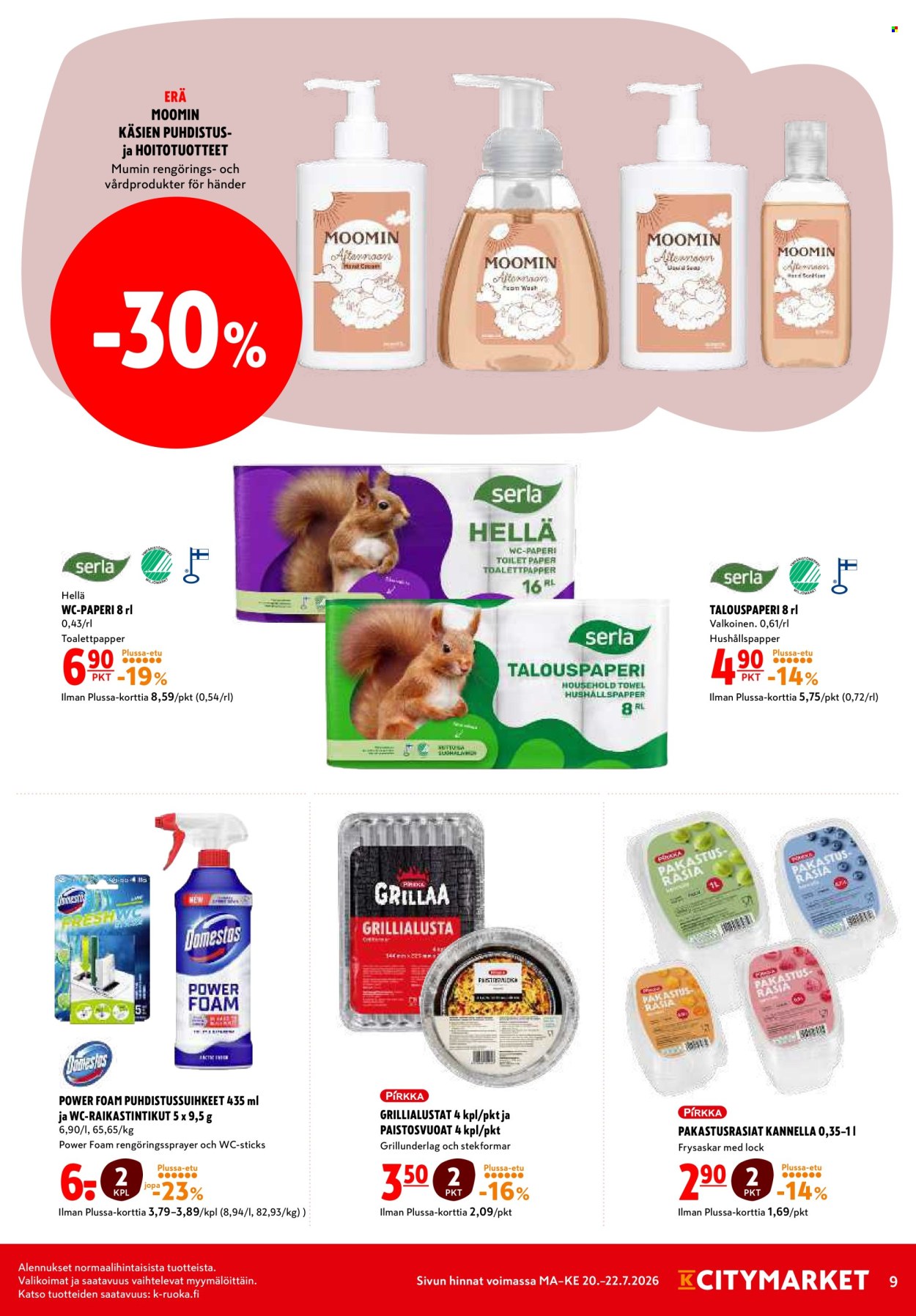 K-citymarket tarjoukset - 20.07.2026 - 22.07.2026. Sivu 9