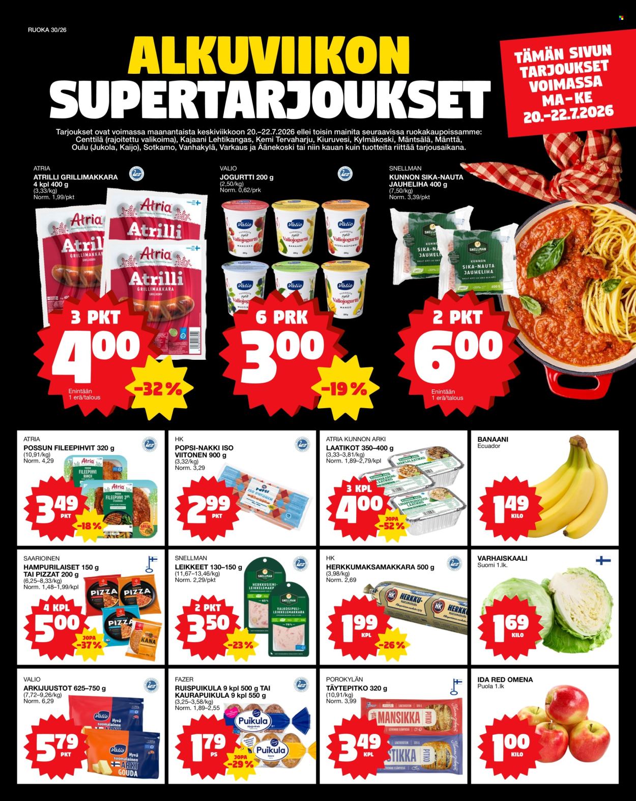 Tokmanni tarjoukset - 20.07.2026 - 22.07.2026. Sivu 1