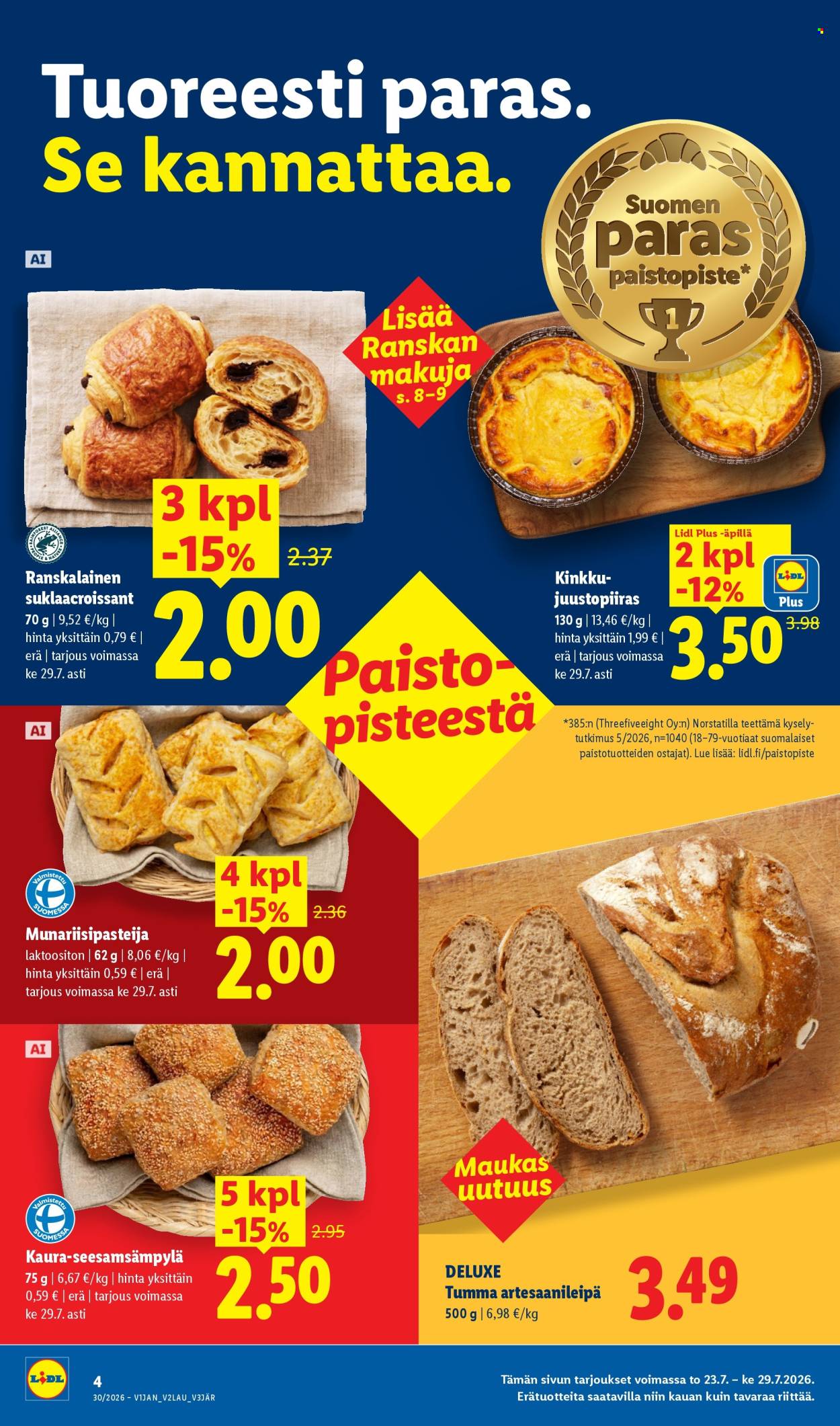 Lidl tarjoukset - 23.07.2026 - 29.07.2026. Sivu 4