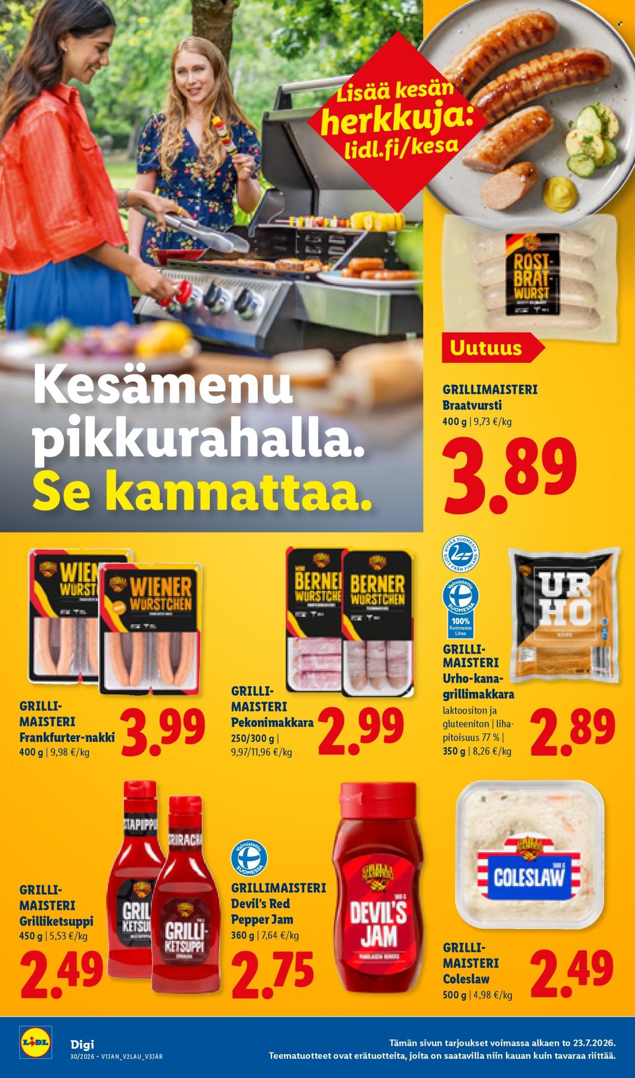 Lidl tarjoukset - 23.07.2026 - 29.07.2026. Sivu 12