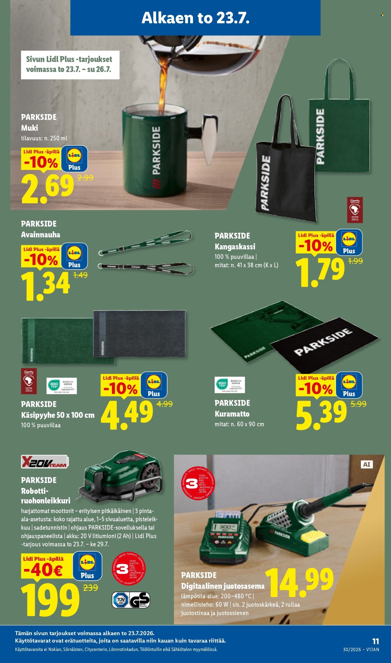 Lidl tarjoukset - 23.07.2026 - 29.07.2026. Sivu 19