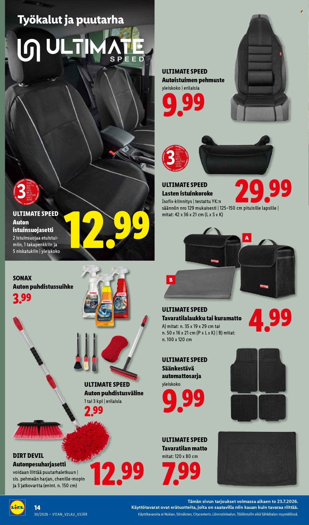 Lidl tarjoukset - 23.07.2026 - 29.07.2026. Sivu 22