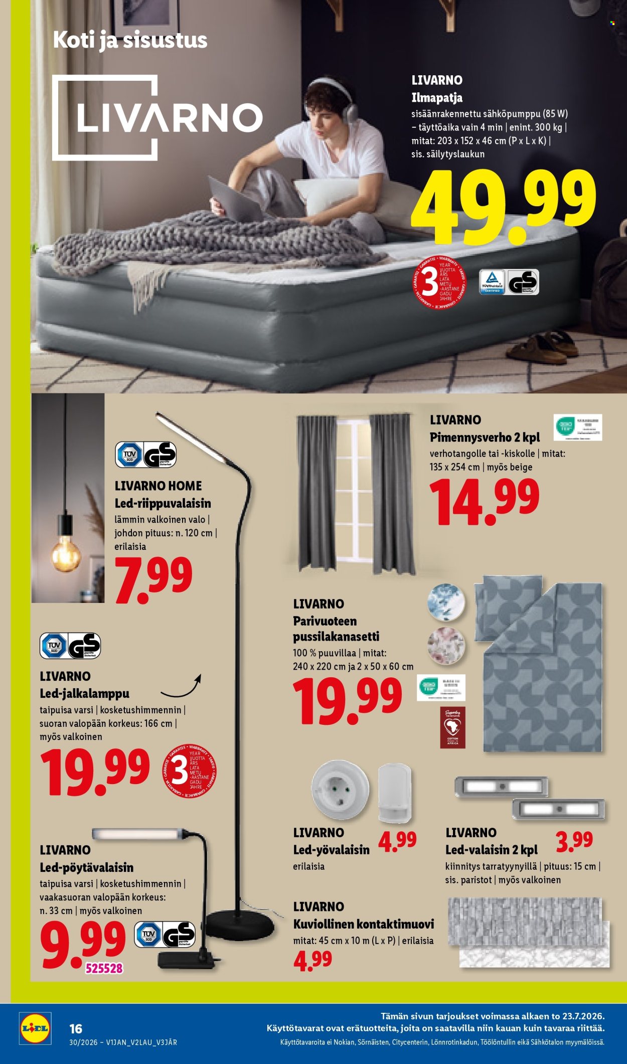 Lidl tarjoukset - 23.07.2026 - 29.07.2026. Sivu 24