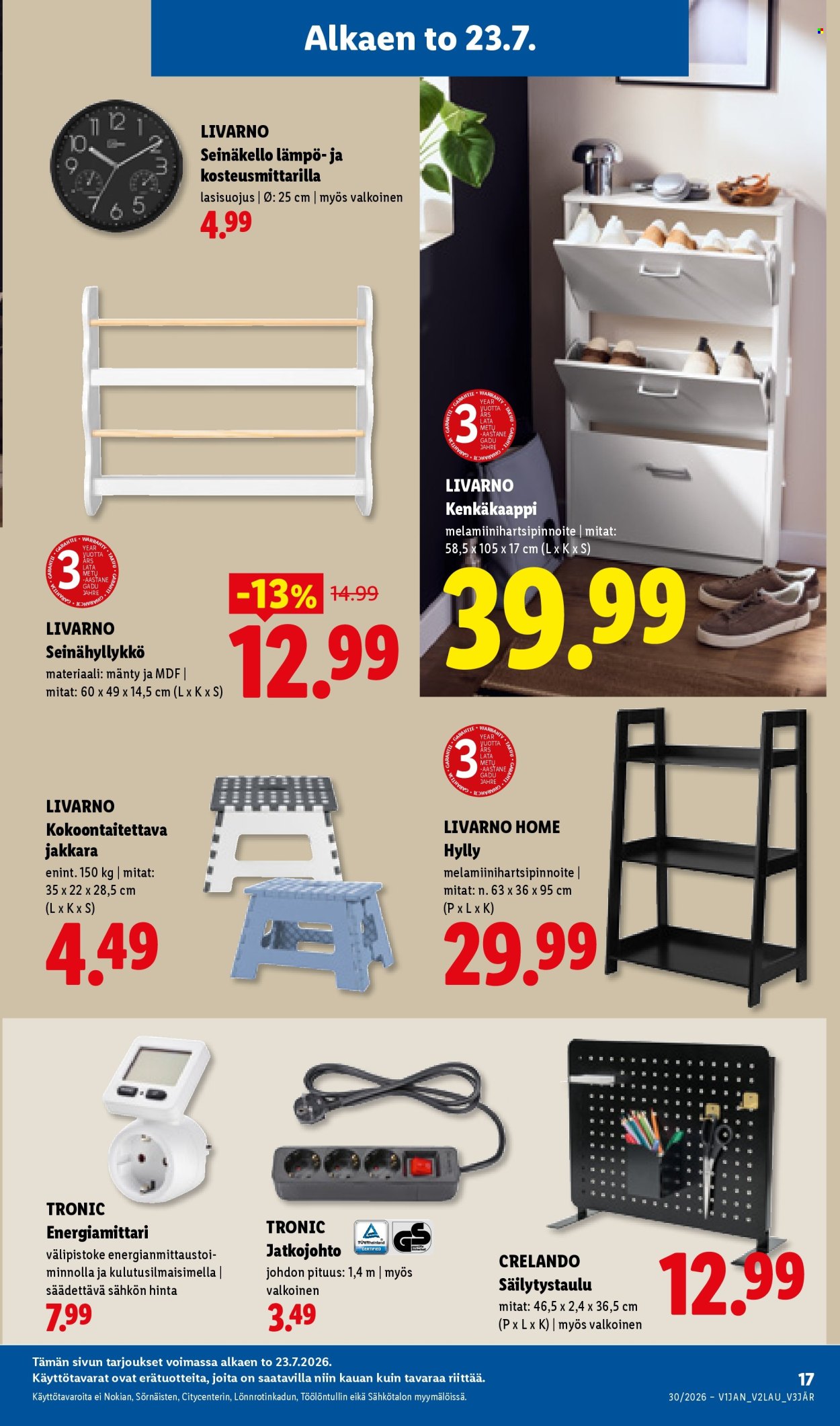 Lidl tarjoukset - 23.07.2026 - 29.07.2026. Sivu 25