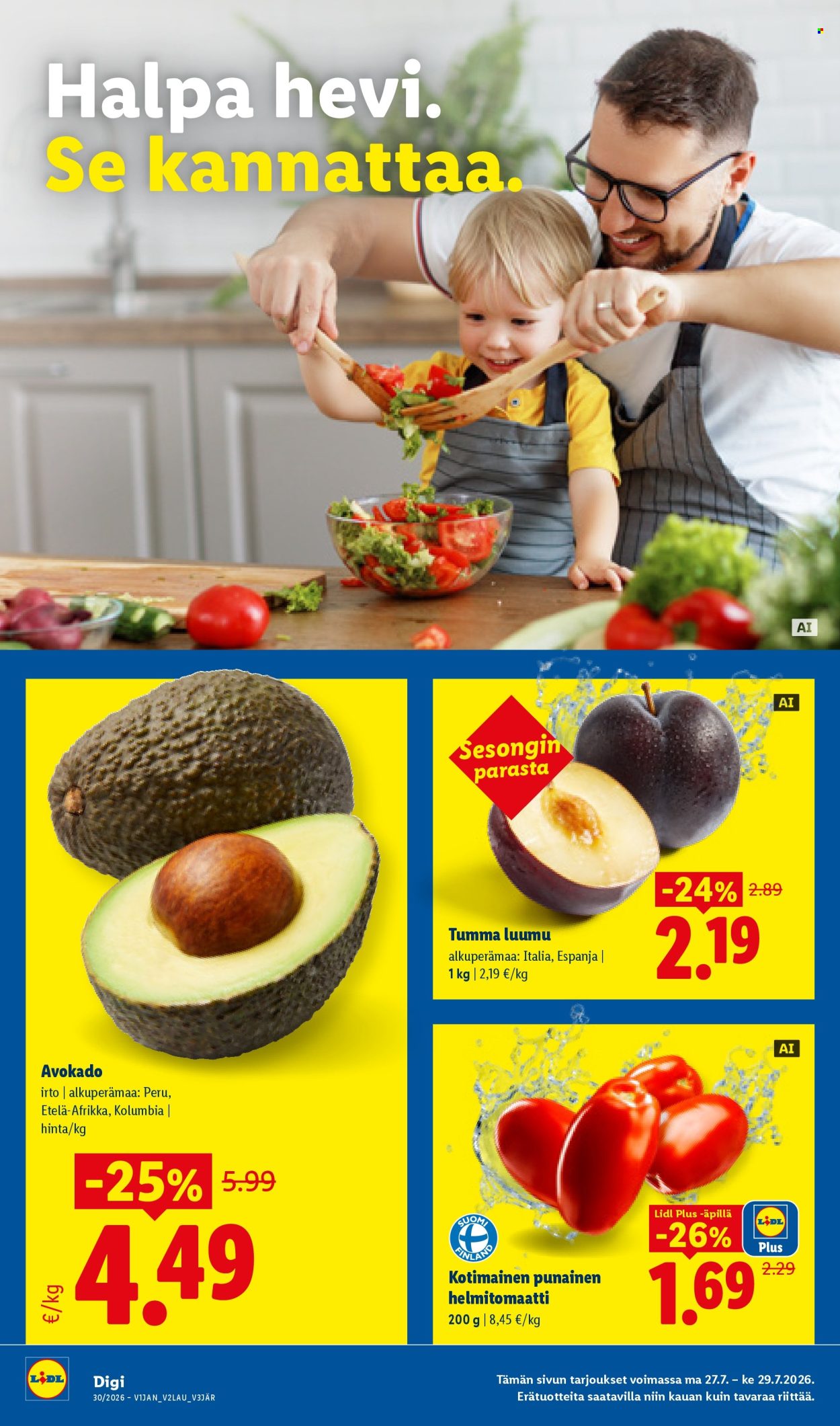 Lidl tarjoukset - 23.07.2026 - 29.07.2026. Sivu 26