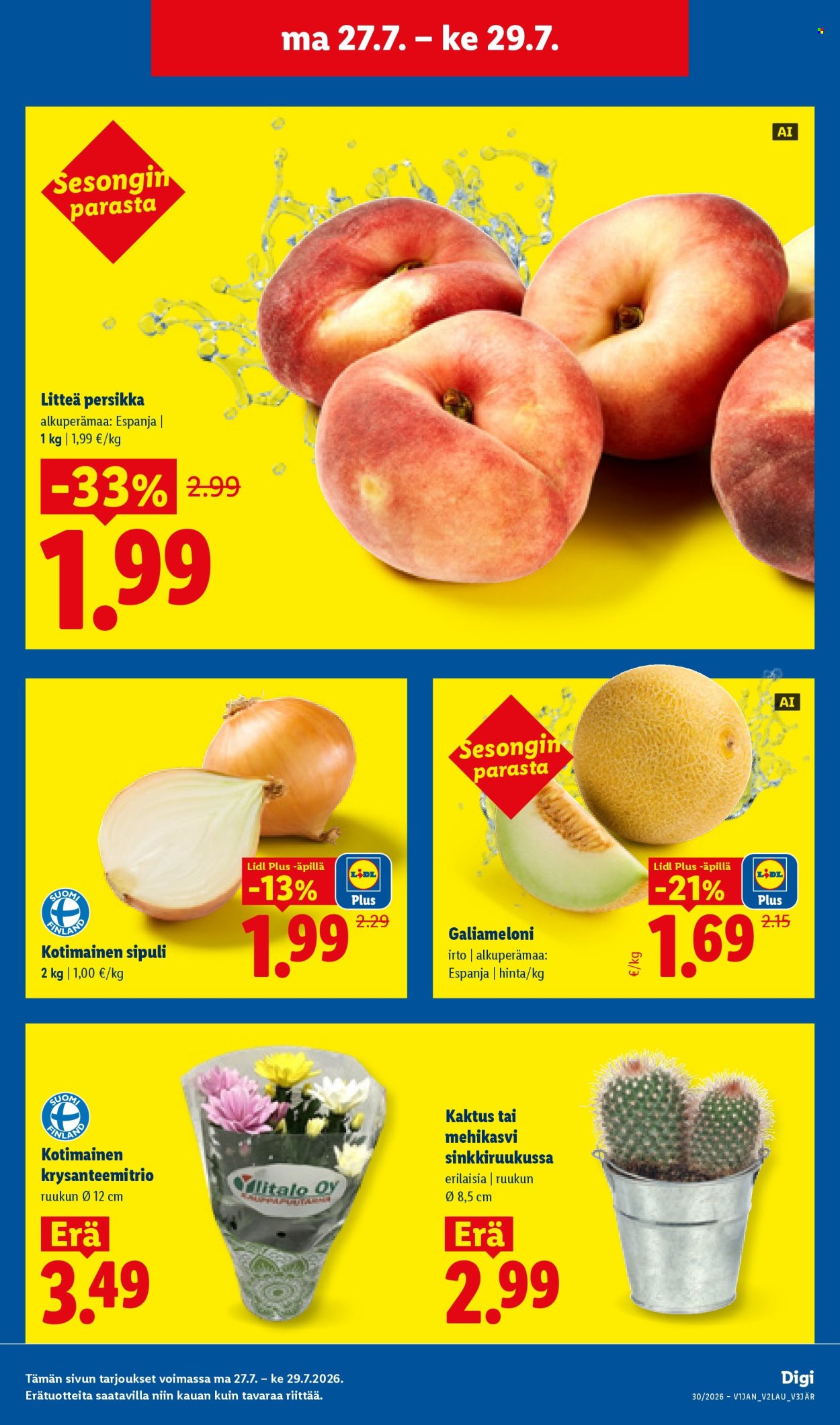 Lidl tarjoukset - 23.07.2026 - 29.07.2026. Sivu 27