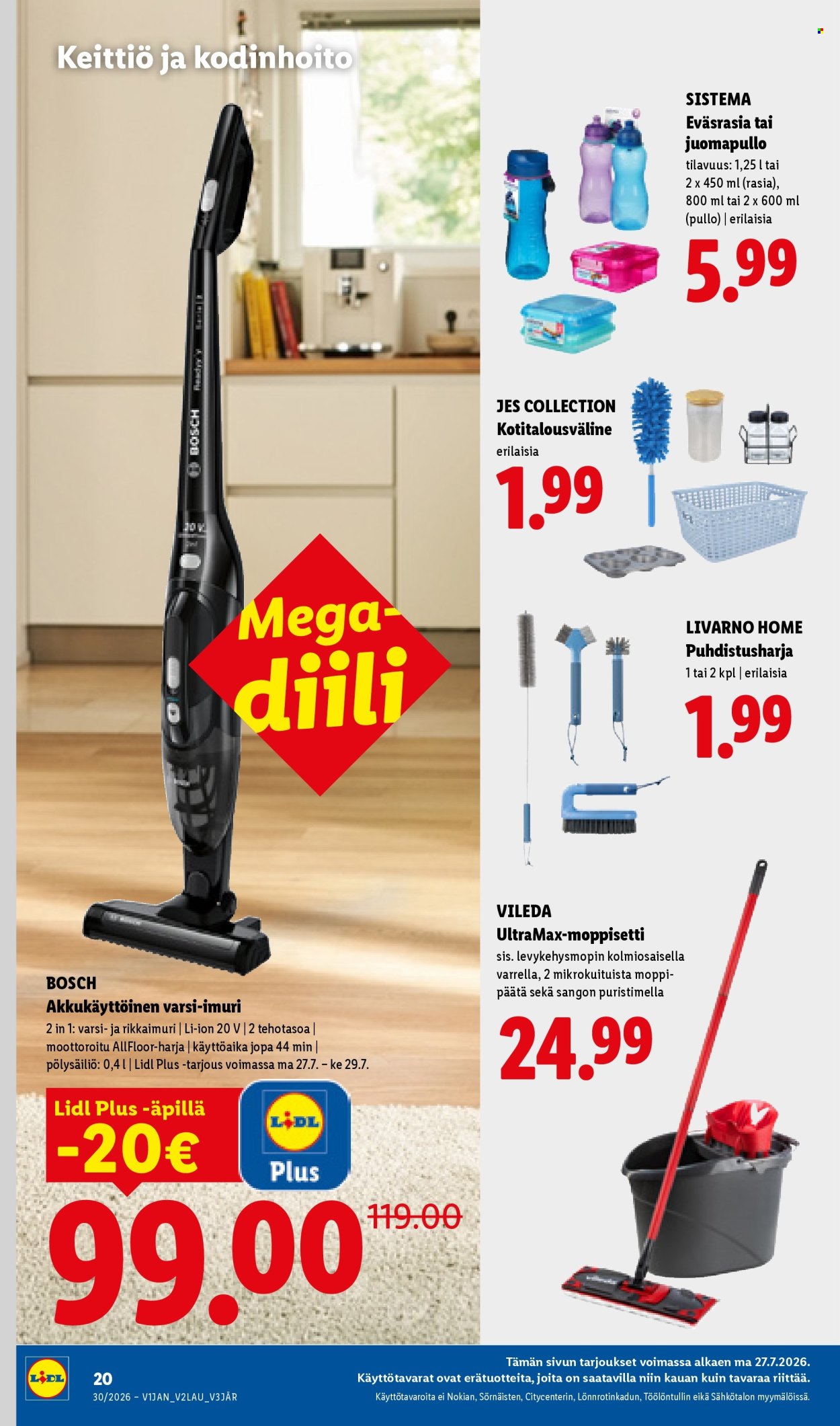 Lidl tarjoukset - 23.07.2026 - 29.07.2026. Sivu 30