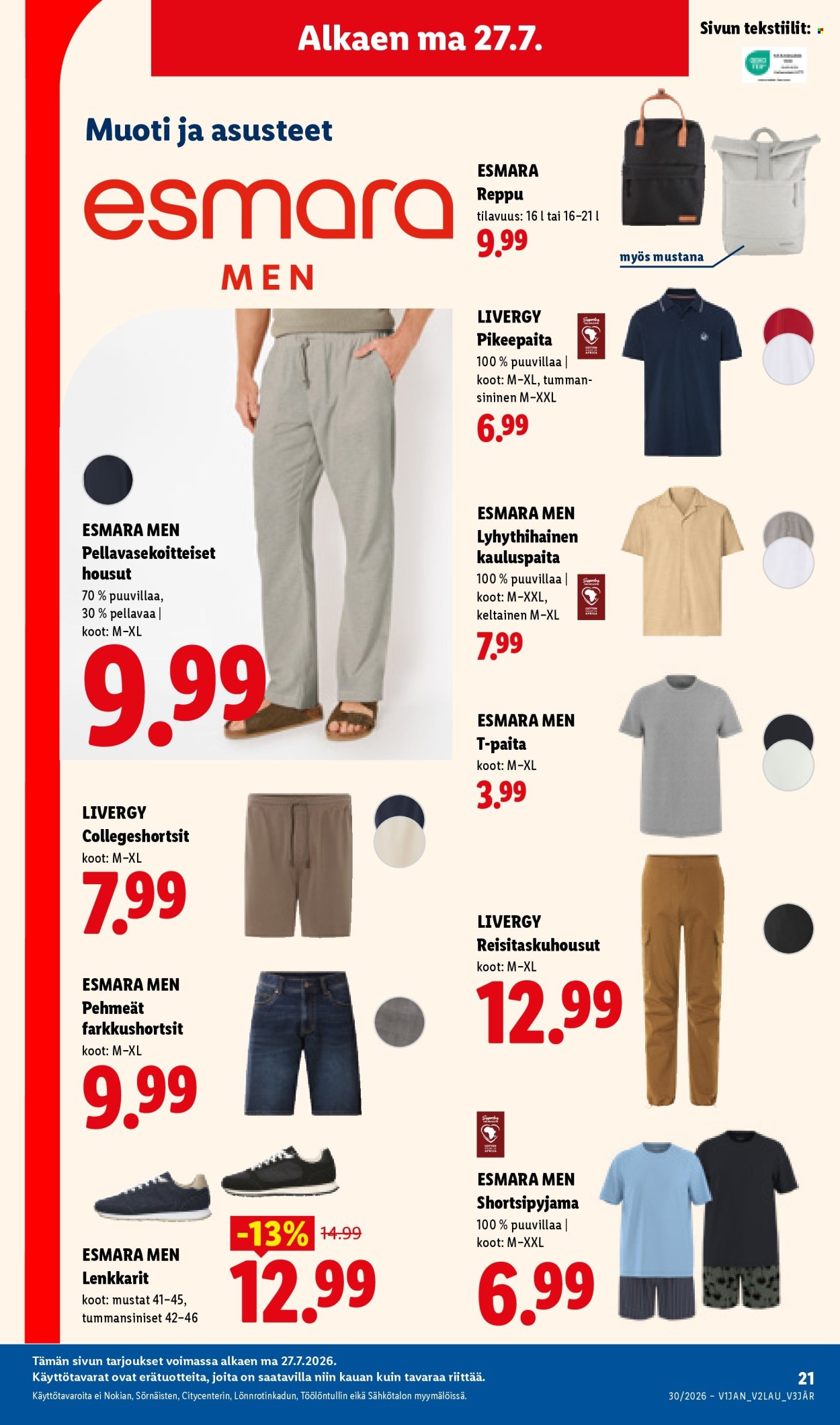 Lidl tarjoukset - 23.07.2026 - 29.07.2026. Sivu 31