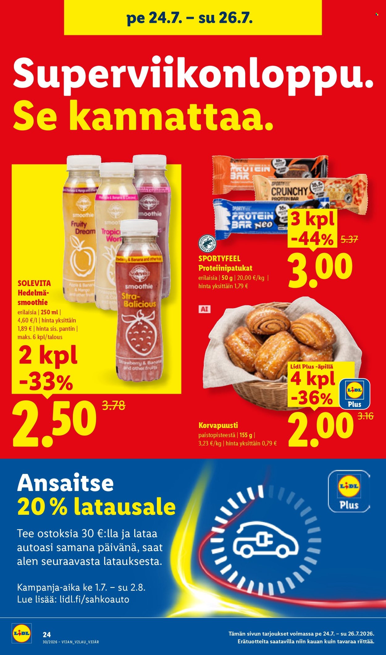 Lidl tarjoukset - 23.07.2026 - 29.07.2026. Sivu 34